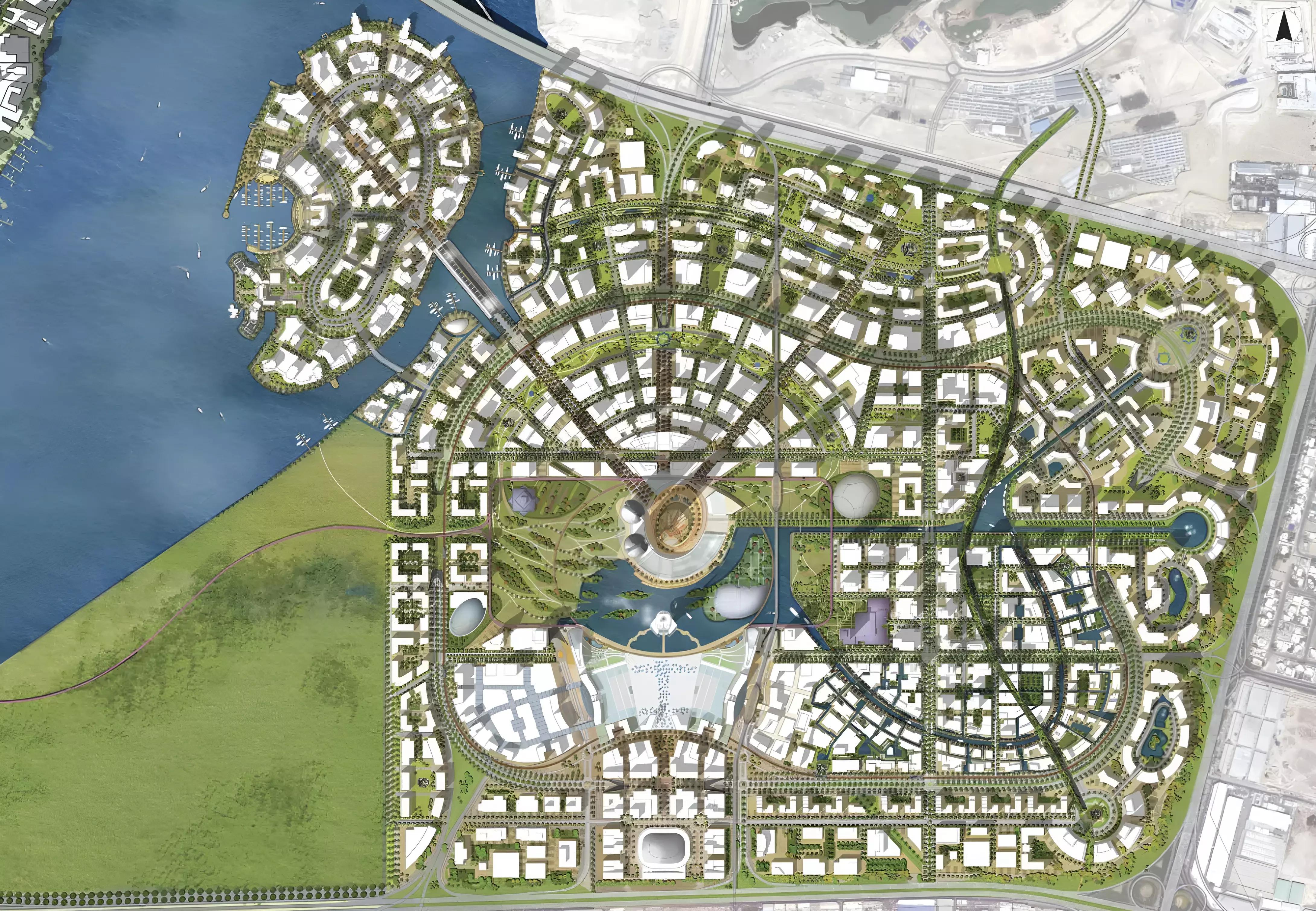 Address Harbour Point master plan, Dubai Creek Harbour community