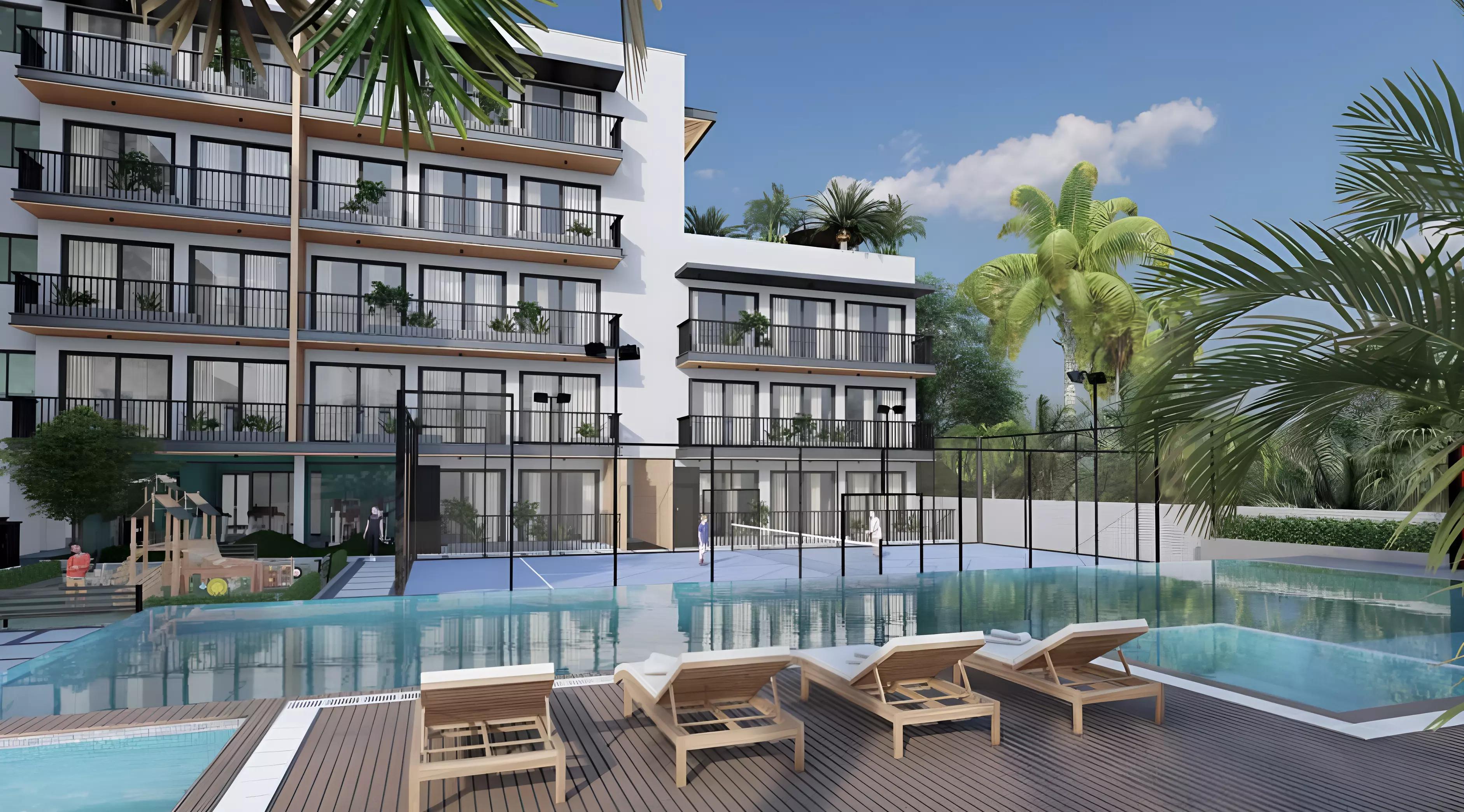 Indoor swimming pool at Park Lane by Heilbronn, Dubai