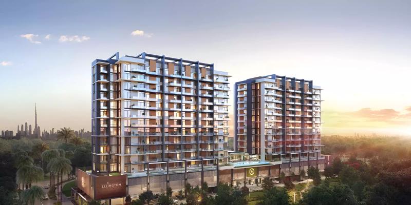 Wilton Park Residences Phase 2 exterior building facade, MBR City, Dubai