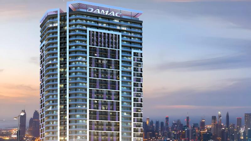 Zada Tower exterior facade view, Business Bay, Dubai