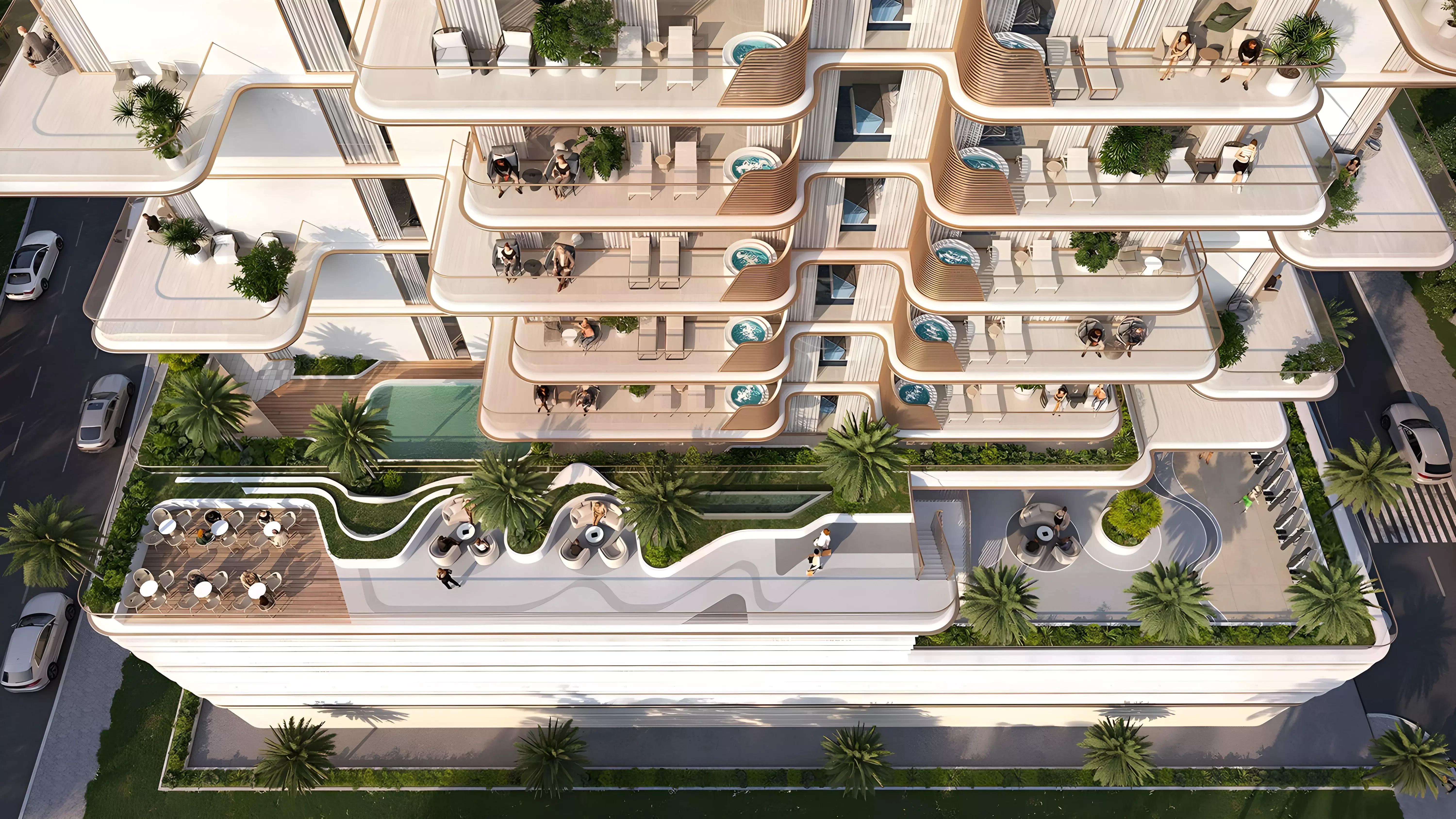 Sunset Bay Phase 3 bedroom interior, Dubai Islands