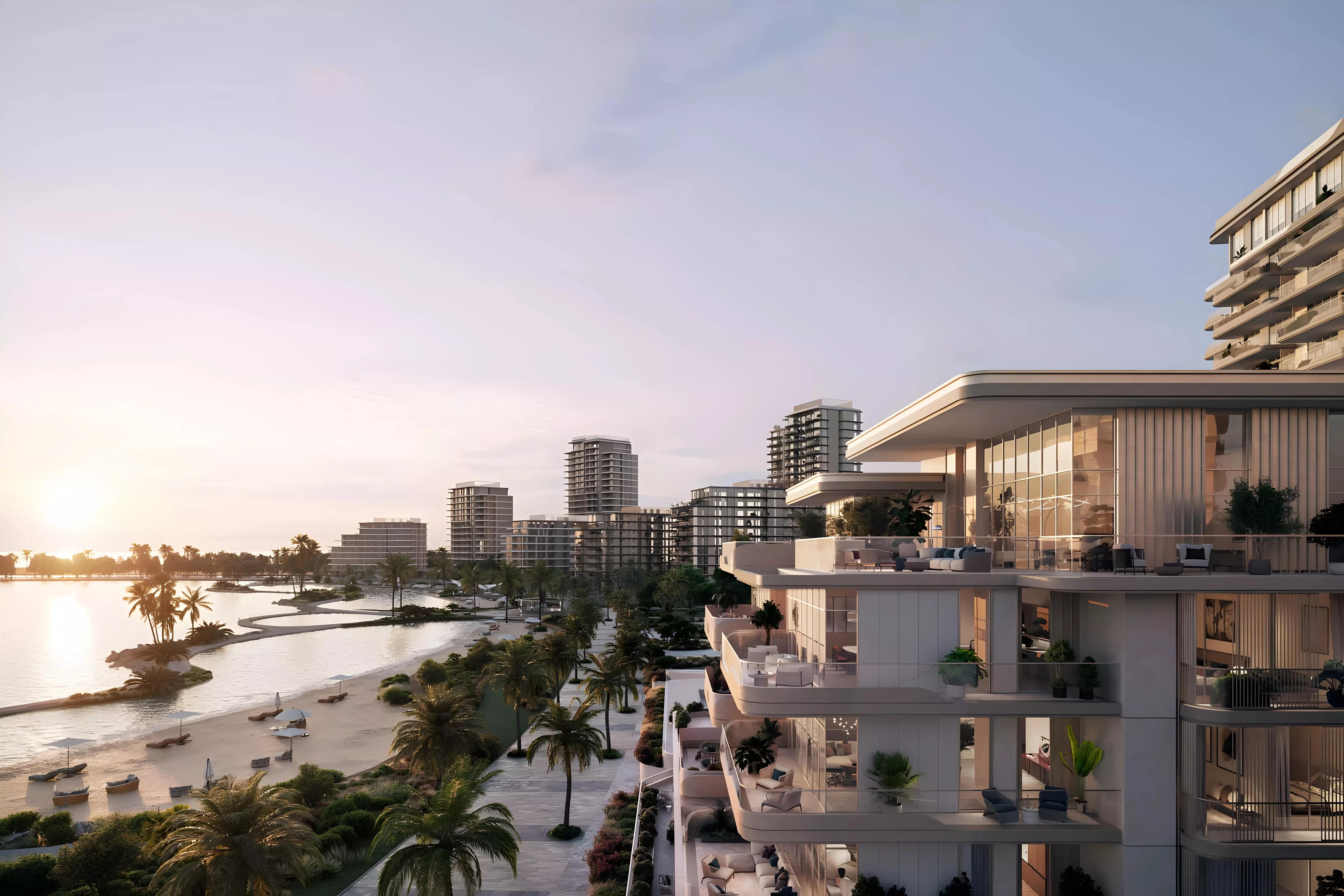 Bay Grove Residences Phase 4 interior living space, Dubai Islands, Dubai