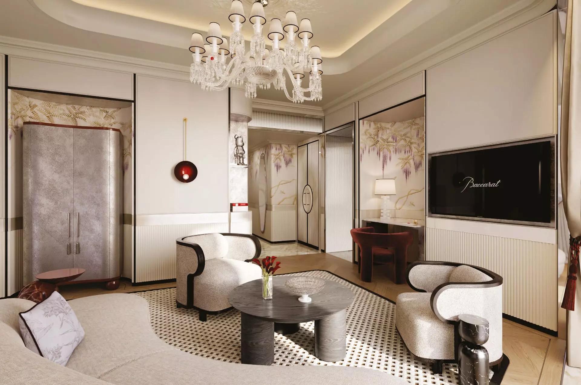 Baccarat Hotel & Residences Phase 2 bathroom interior finish, Downtown Dubai