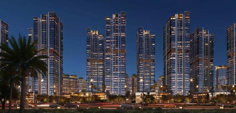 Altura tower exterior view at Waada by Bahria Town, Dubai South