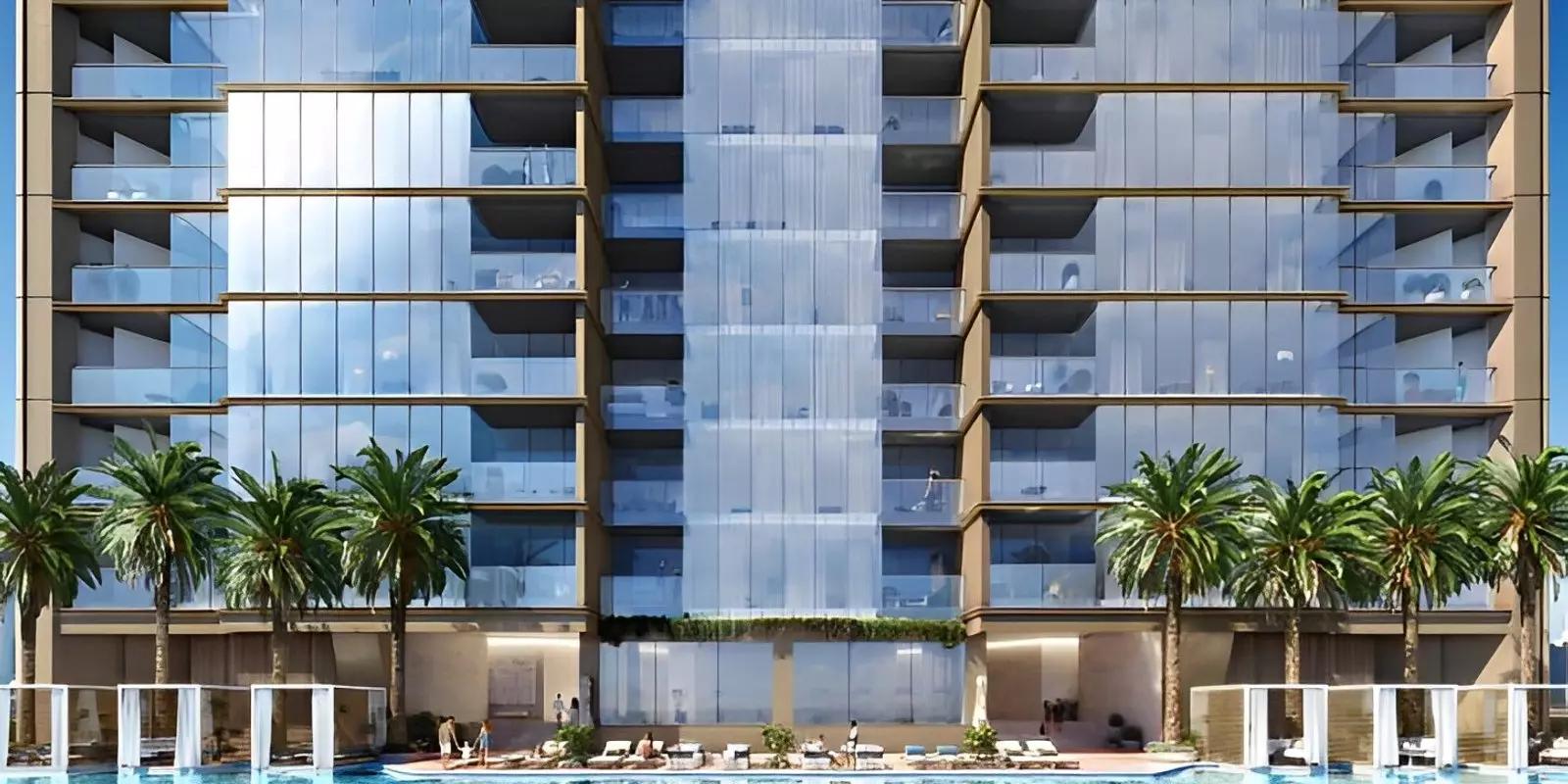 Regalia By Deyaar shared swimming pool deck, Business Bay