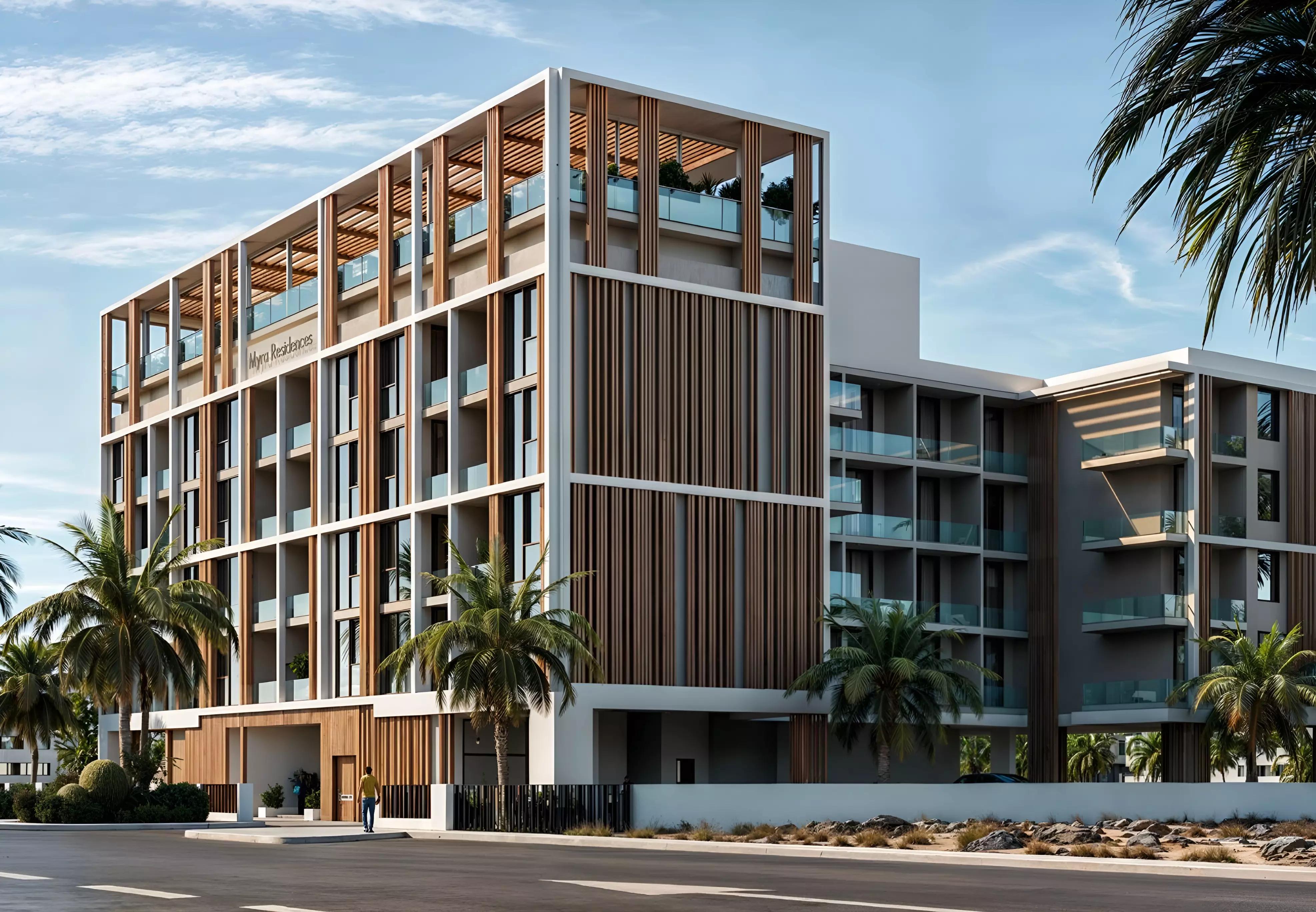 Myra Residences interior finishing detail, Dubai South