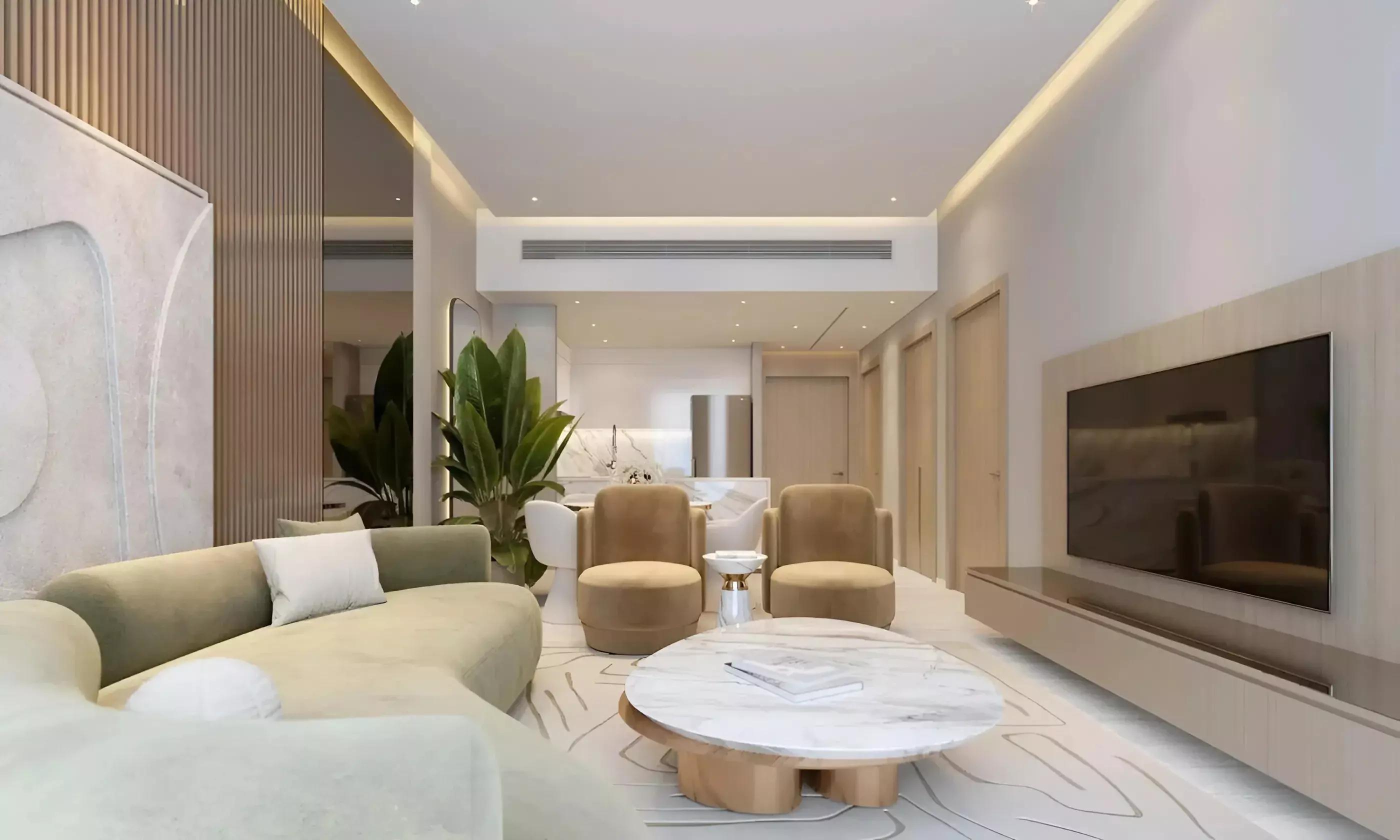 Ananda Residences amenity deck or pool area, Motor City, Dubai
