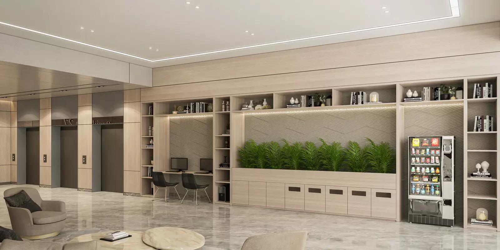Rosalia Residences lobby interior