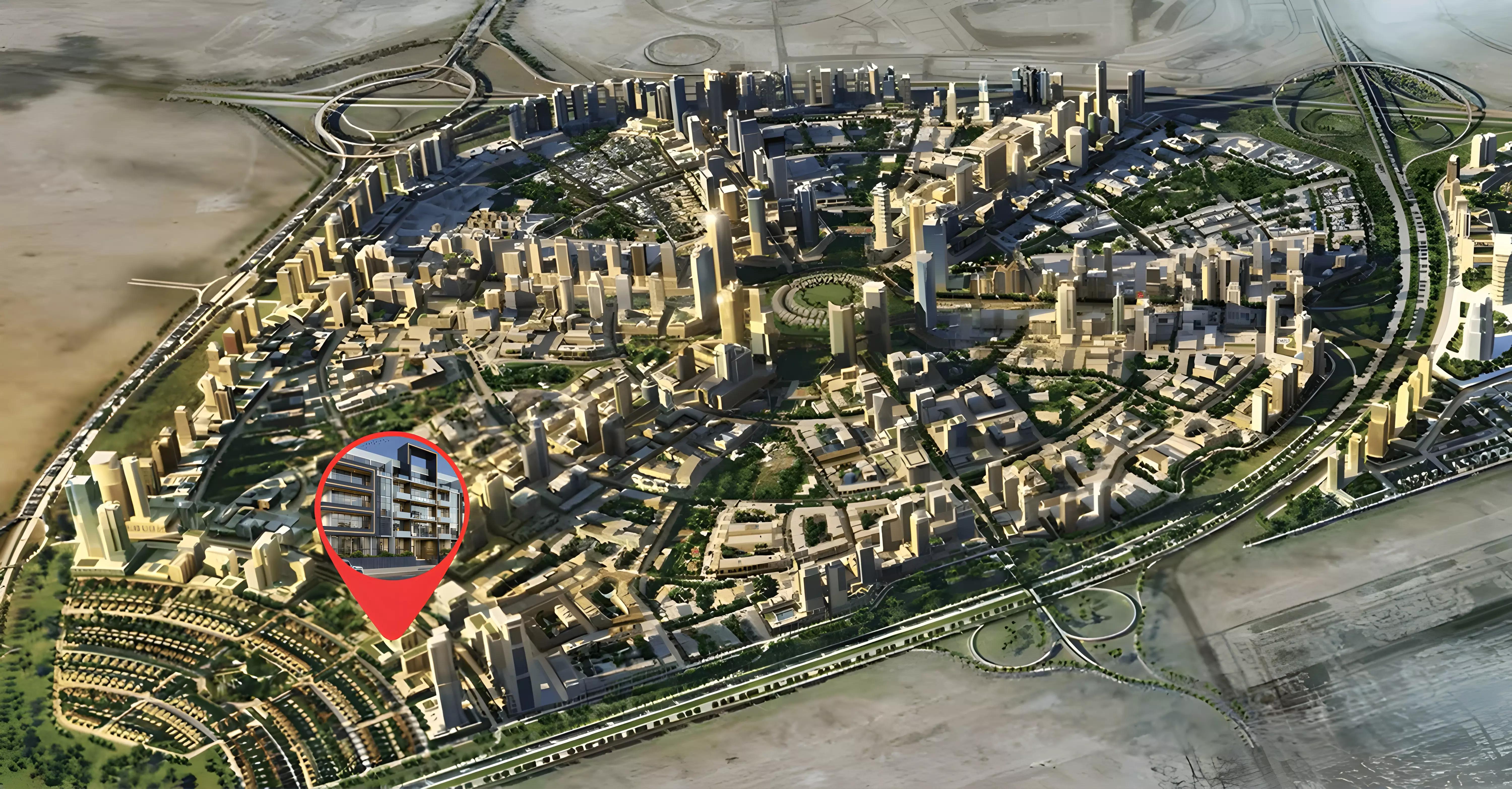 Mi Casa master plan layout, District 16, Jumeirah Village Circle, Dubai