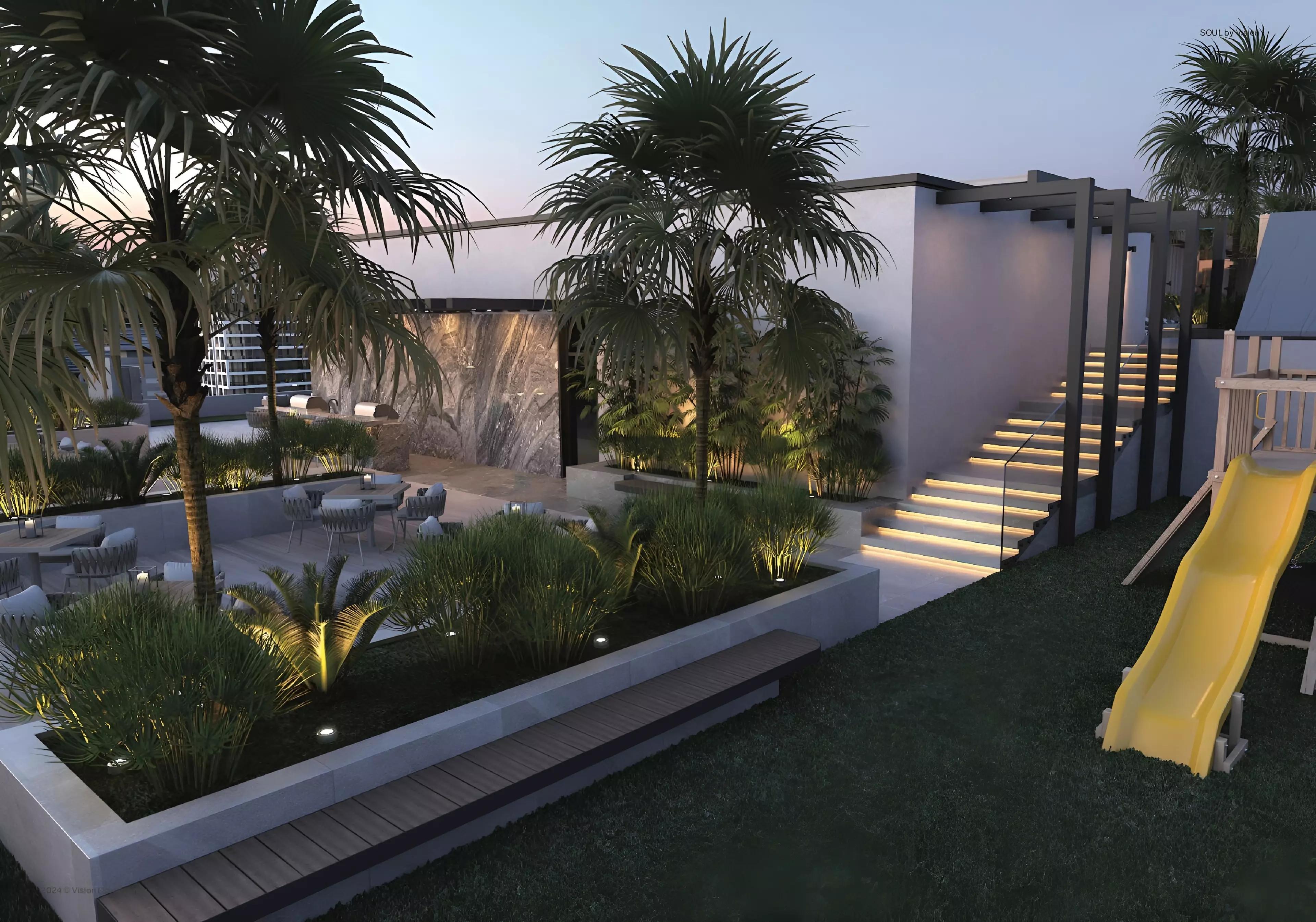 Soul by Vision indoor swimming pool interior