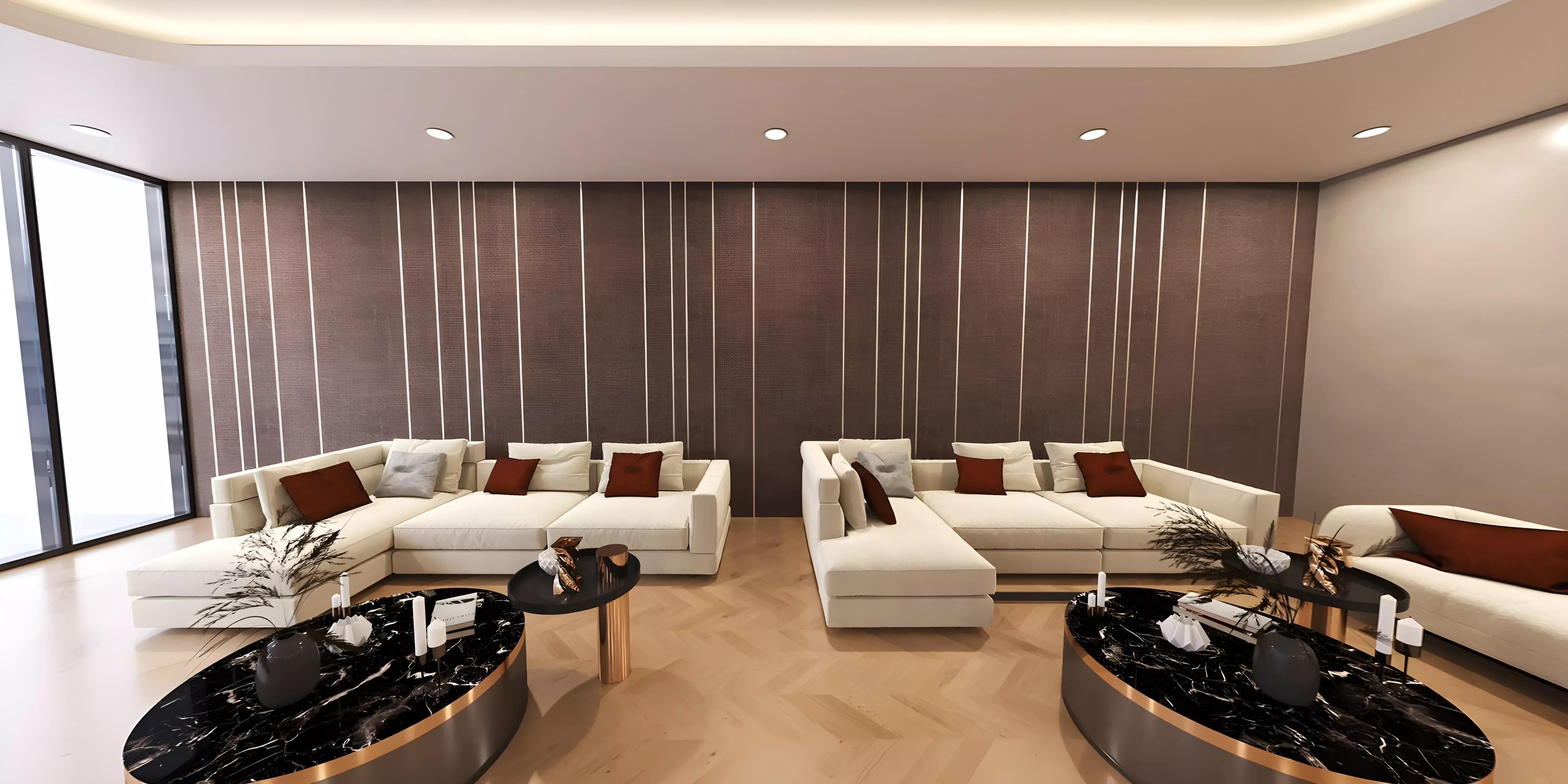 AG Central apartment interior living space, DLRC Dubai