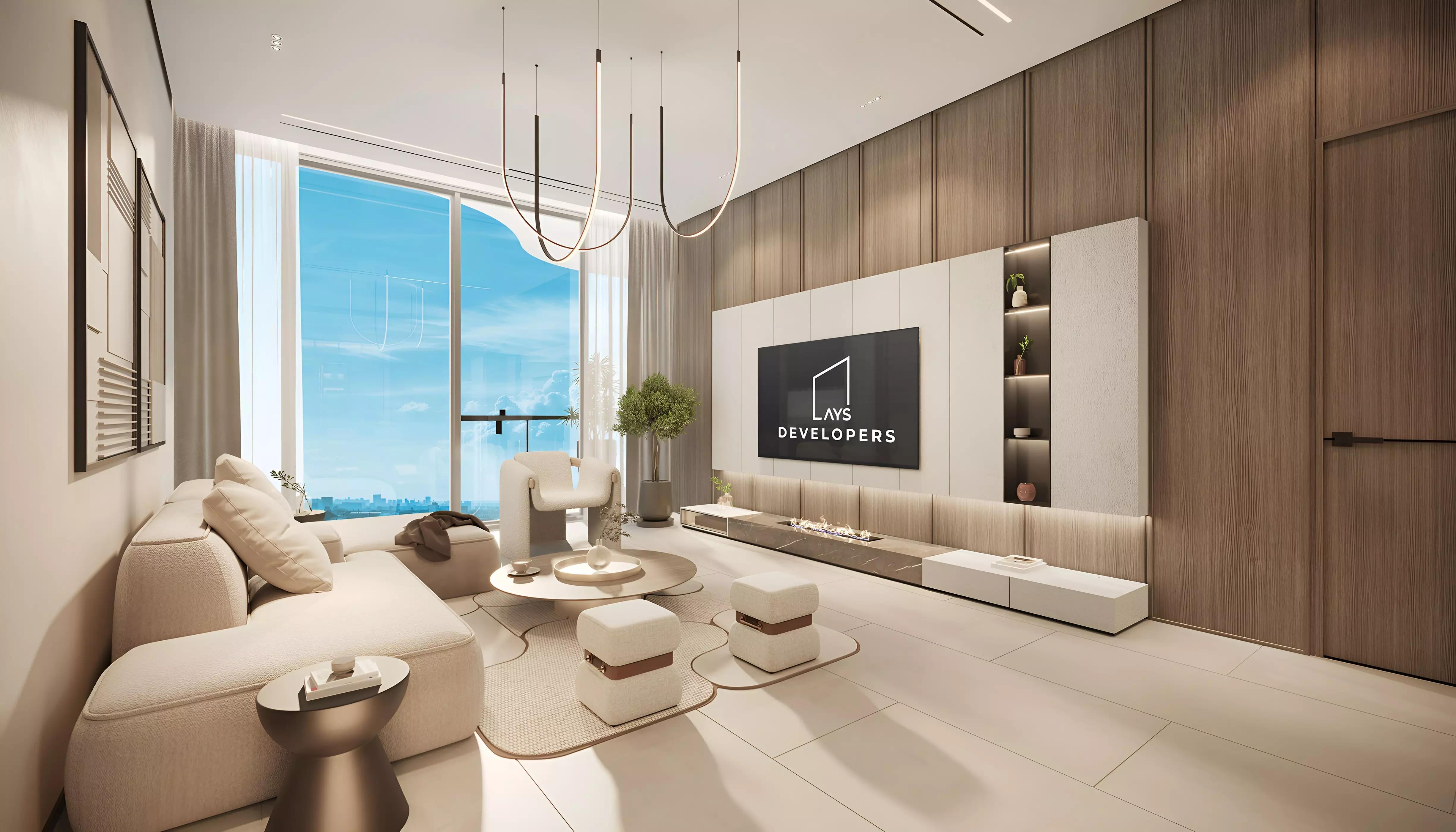 Breva indoor swimming pool amenity, Dubai Islands