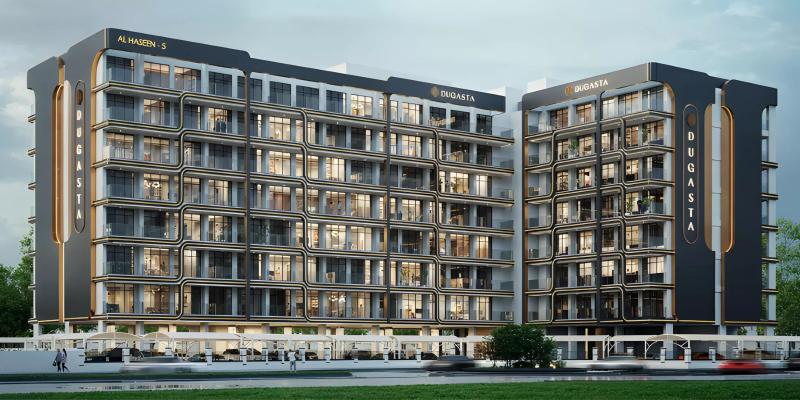 Al Haseen Residences Phase 5 apartment building exterior, Dubai Industrial City