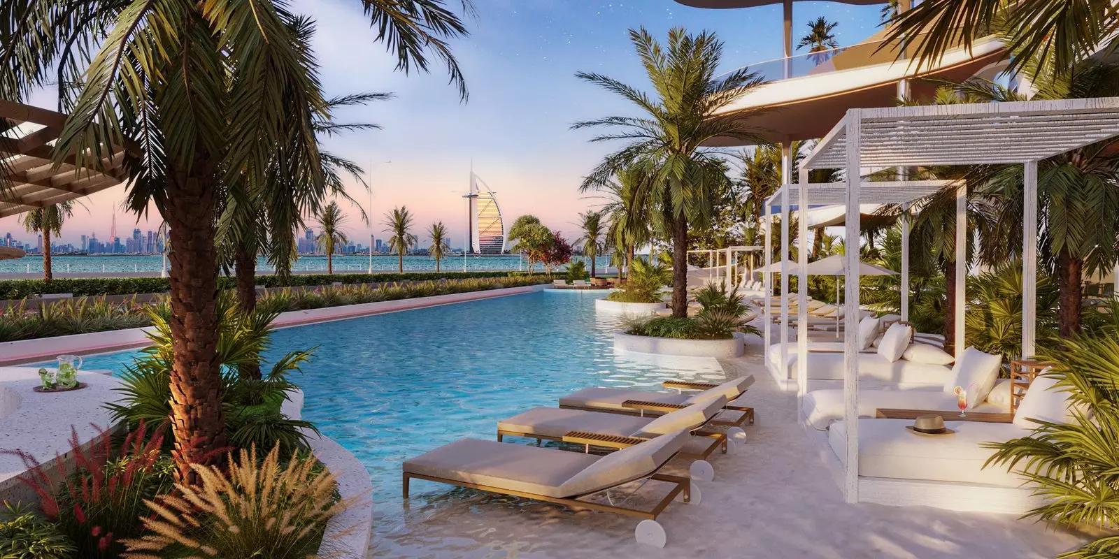 One Crescent residence with Gulf-facing terrace, Palm Jumeirah, Dubai