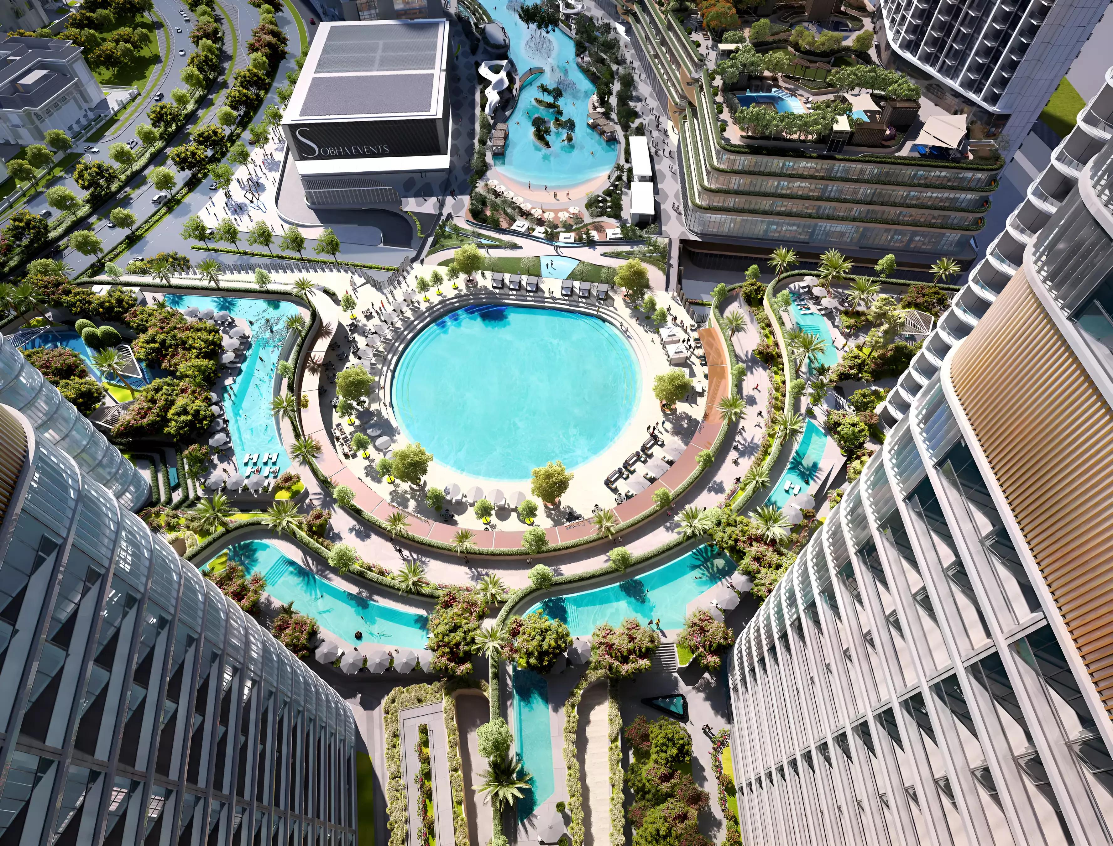 Skyvue Solair residential interior finish, Sobha Hartland II, Dubai