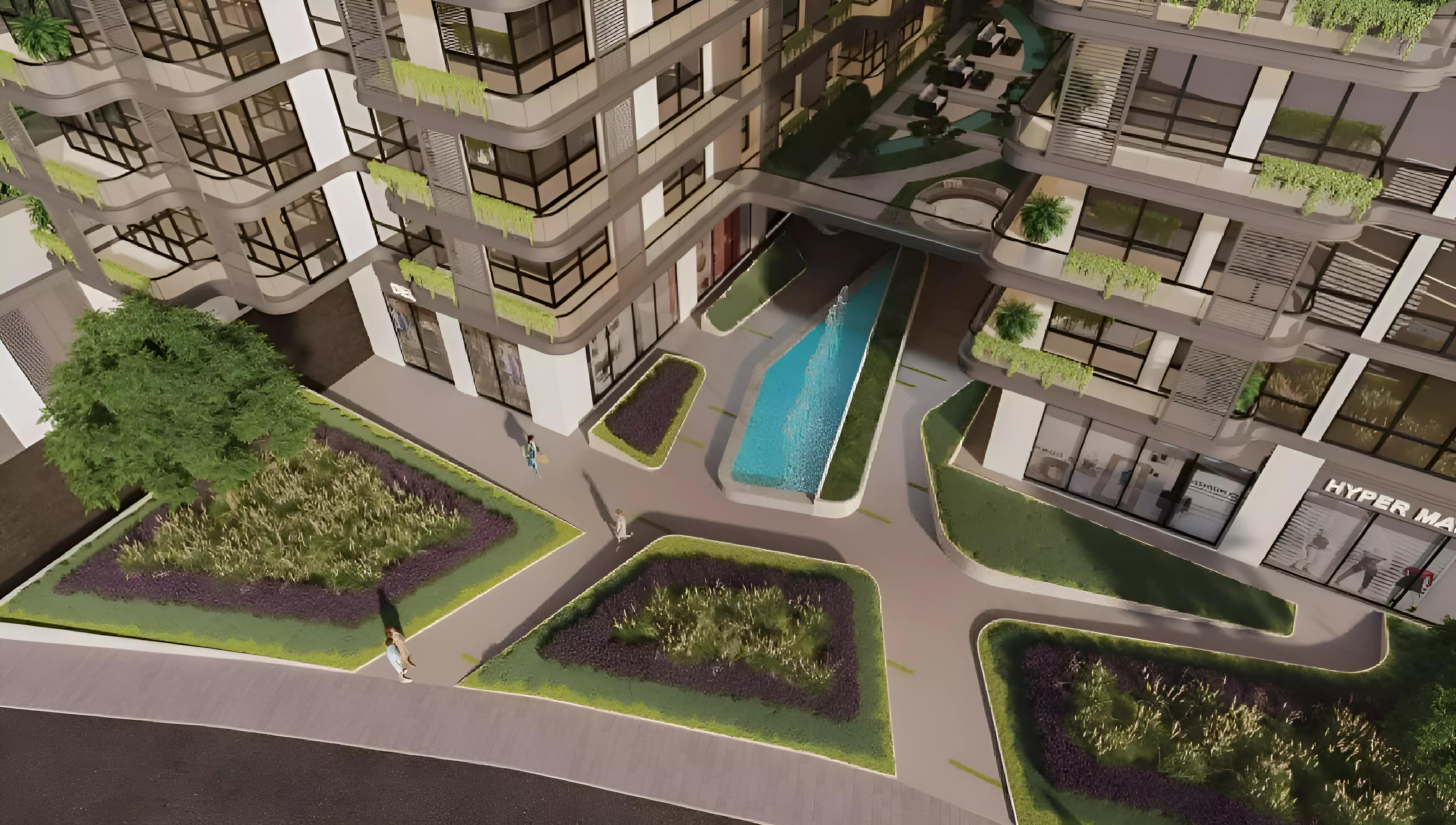 Trinity Arjan kitchen interior, Arjan, Dubai