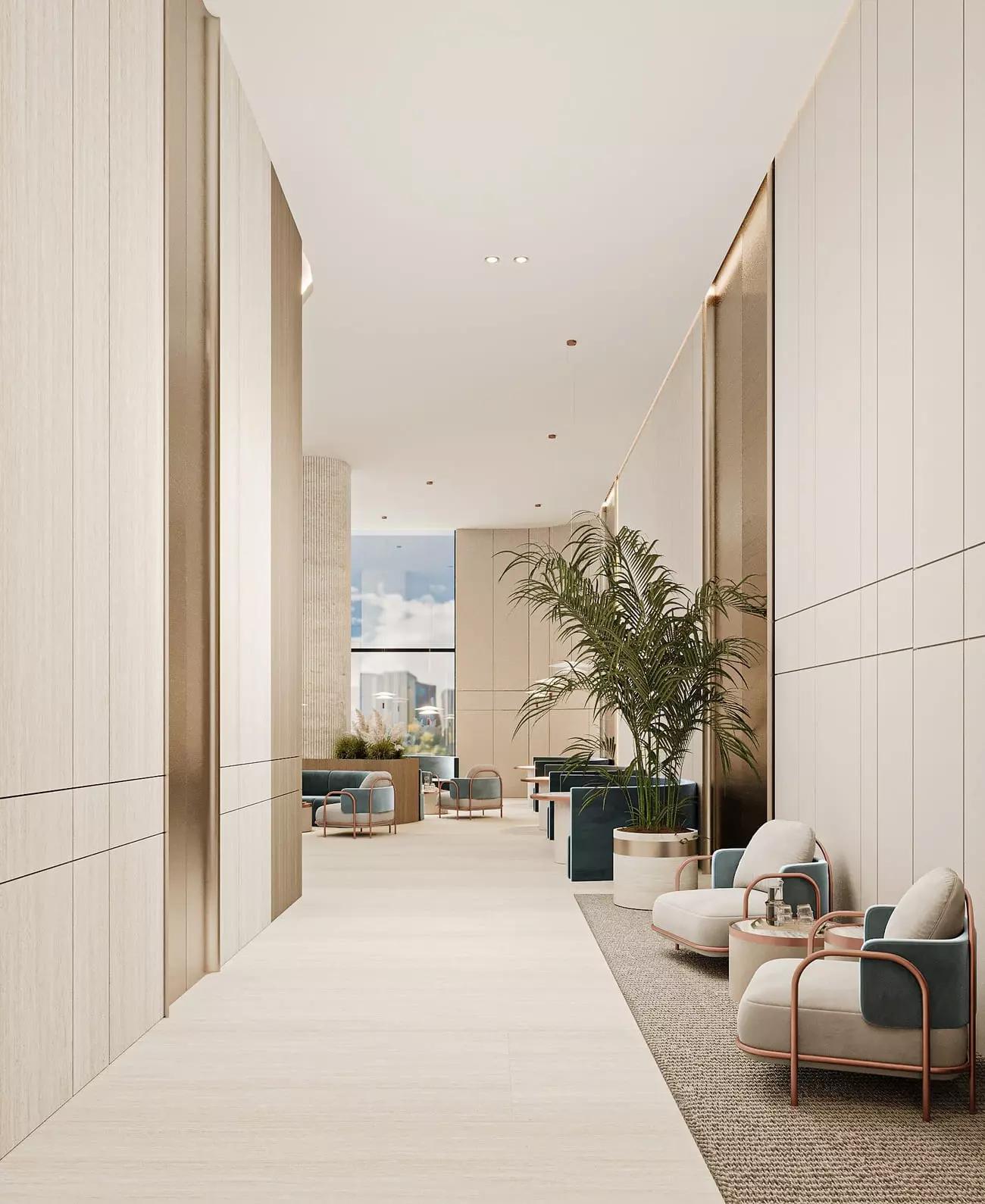 Cove Edition by Imtiaz exterior building facade, Dubai Land Residence Complex