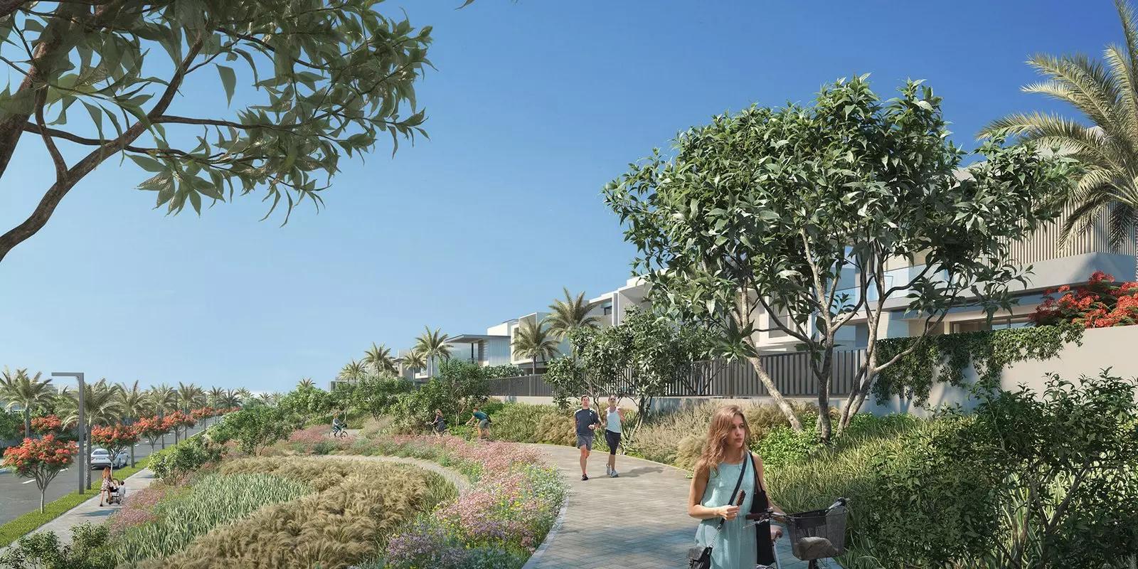 Shared swimming pool area, Jebel Ali Village Phase 3, Jebel Ali, Dubai