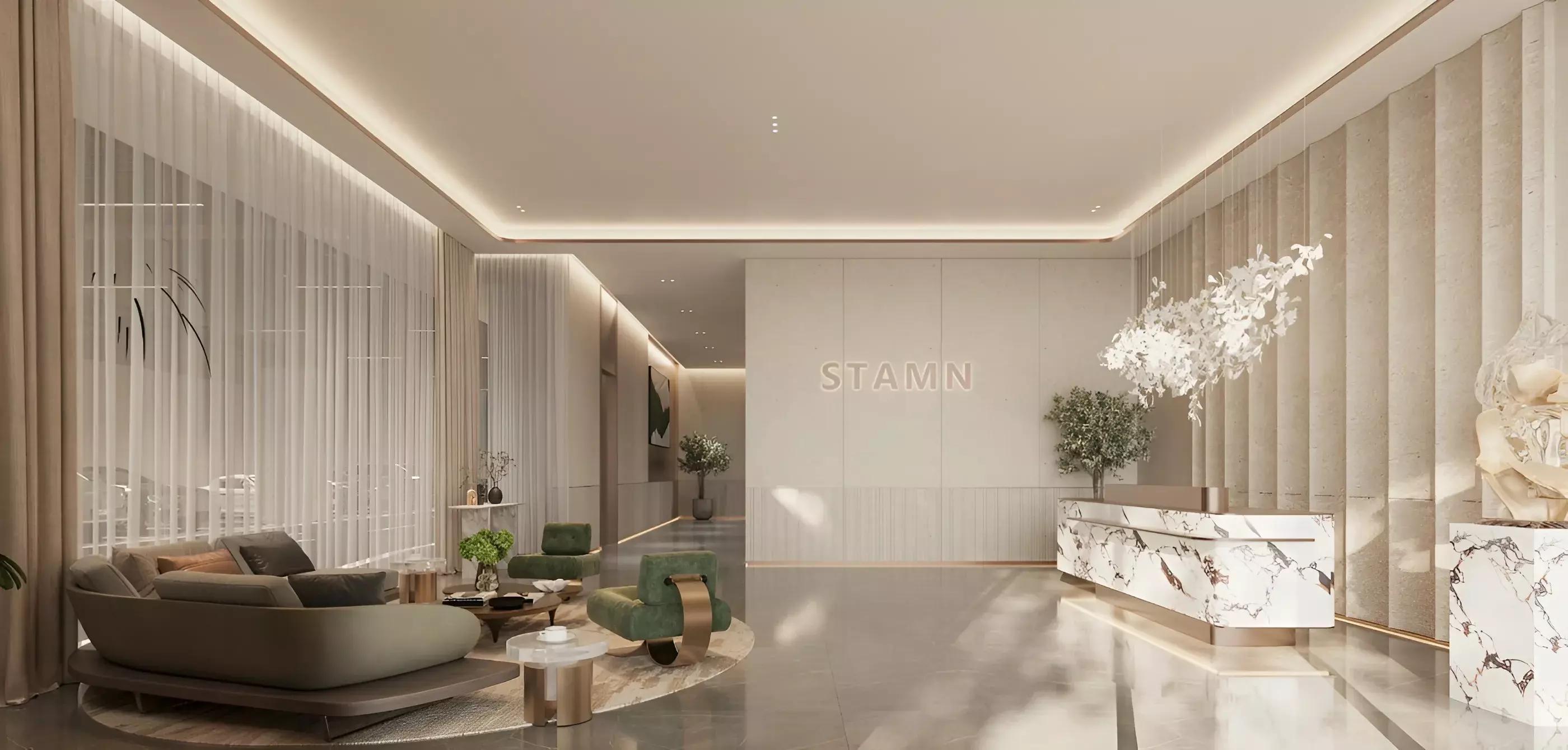 Stamn Yuni residential tower street view, Al Satwa, Dubai