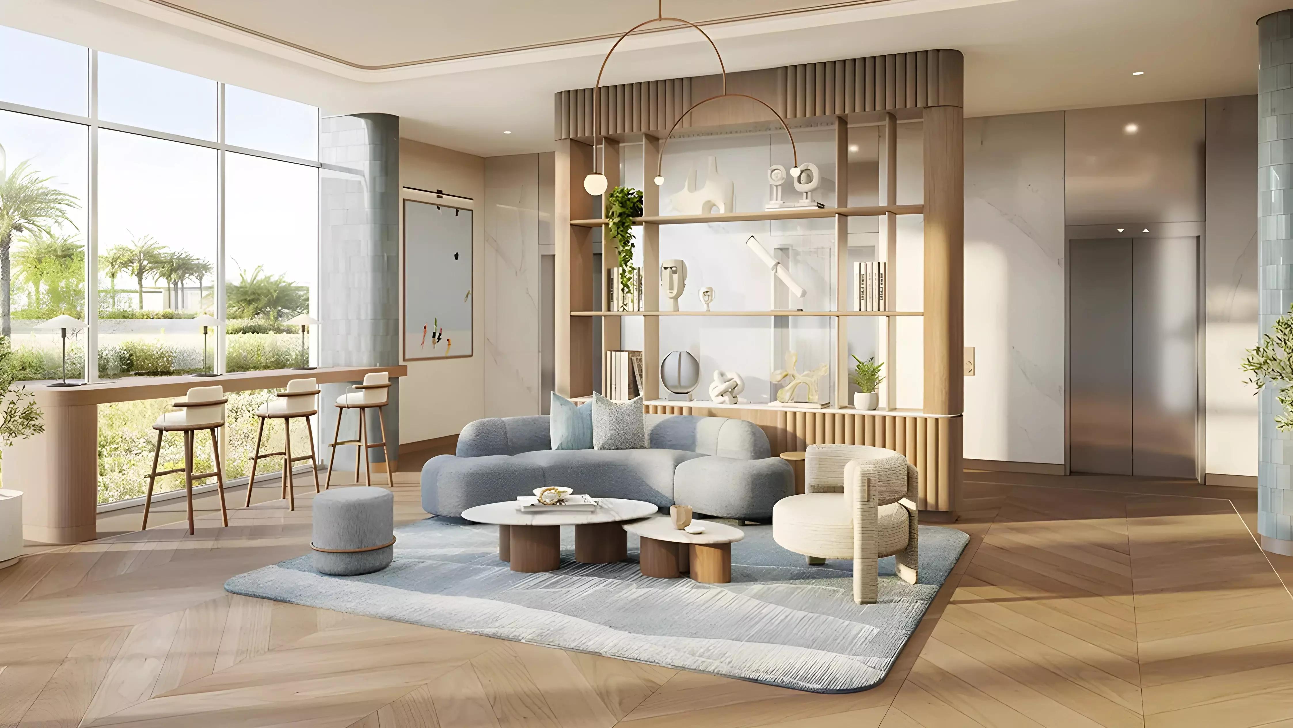 Cove Boulevard building view, Dubai Land, Dubai