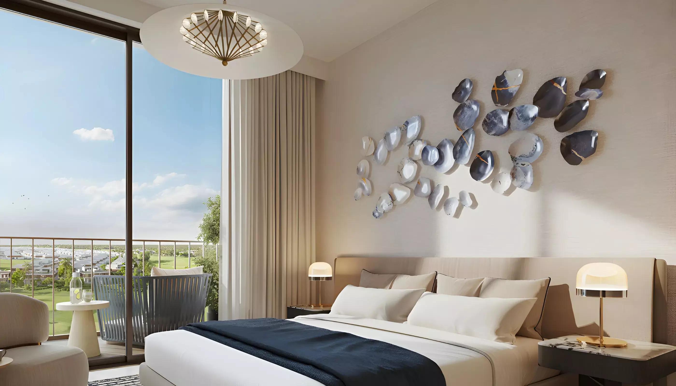 Golf Verge amenity deck and landscaped area, Emaar South