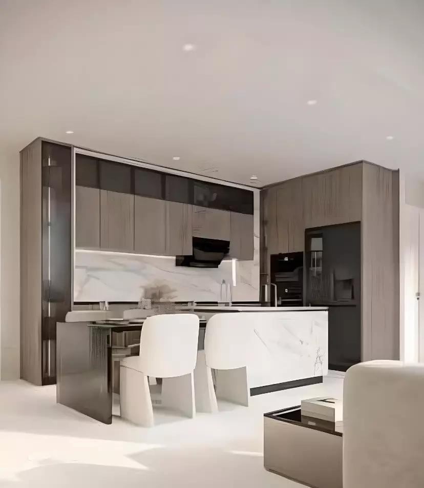 Primero Residences bathroom interior finish, Al Furjan, Dubai