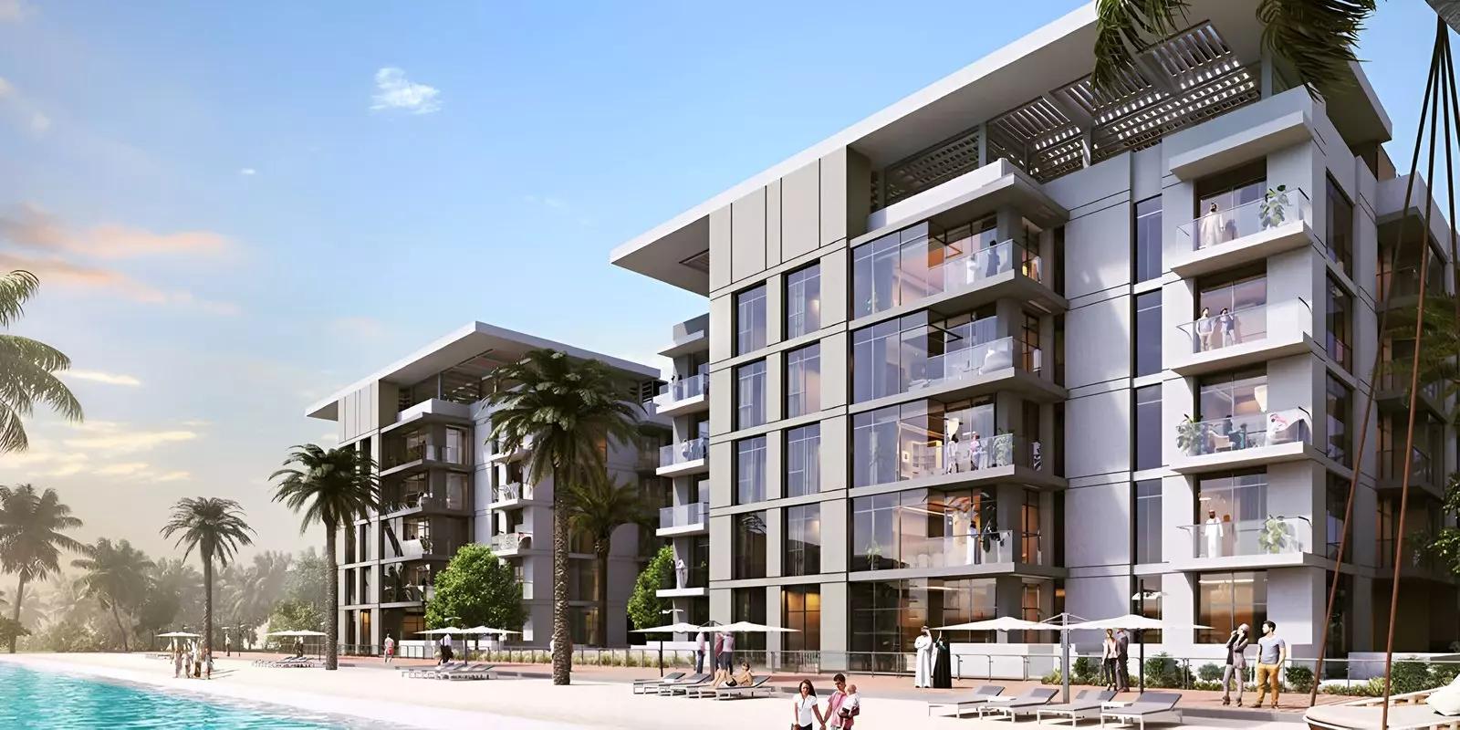 Residences 6 exterior facade at The Residences at District One, MBR City