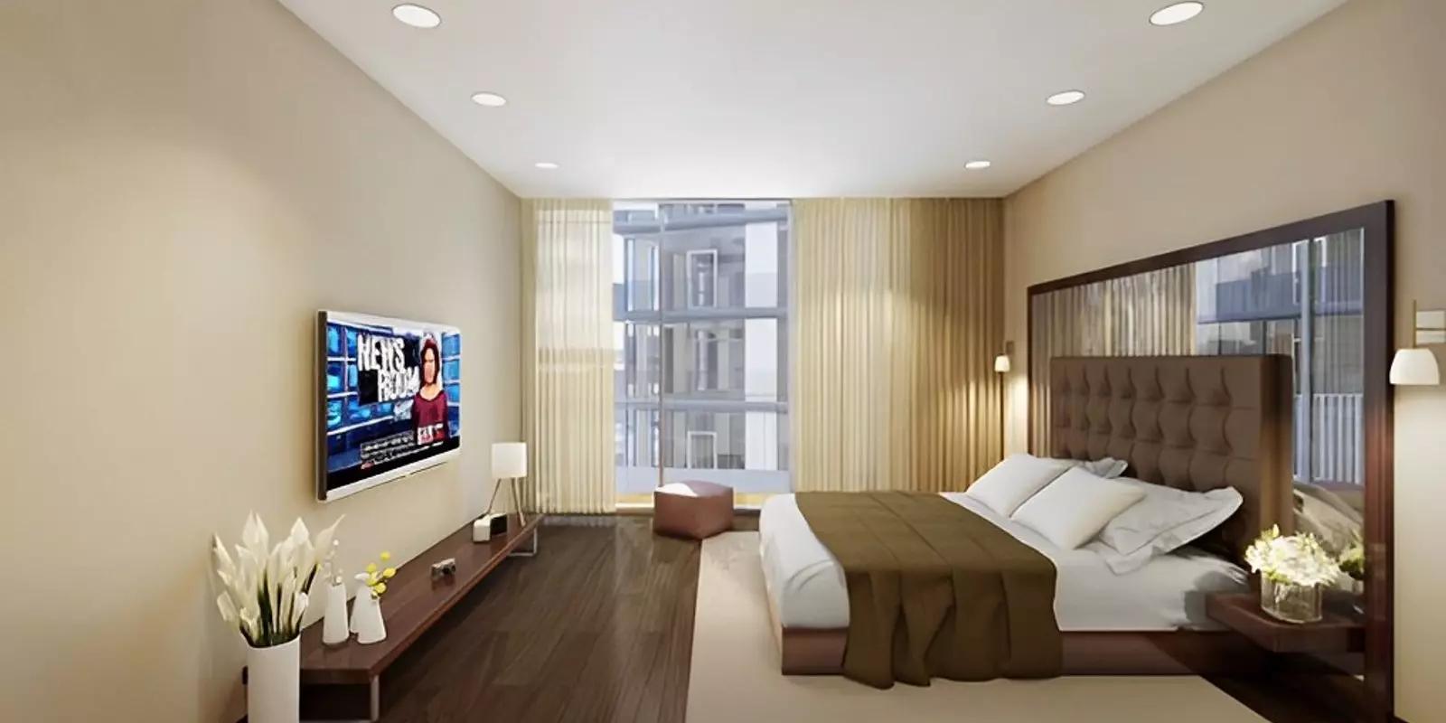 Q Gardens Lofts apartment interior detail, JVC, Dubai