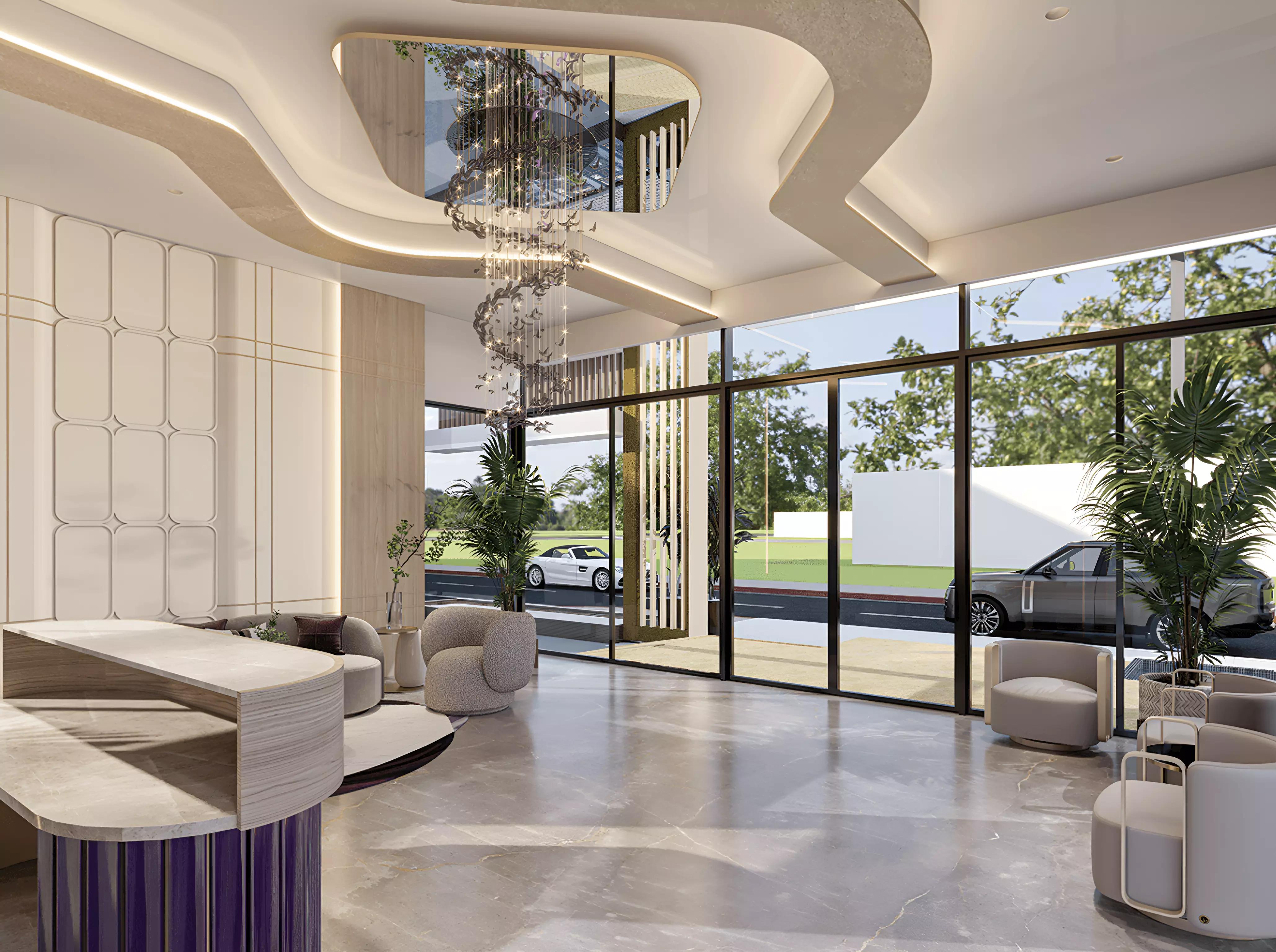 Amethyst by Siroya bedroom interior, Majan, Dubai