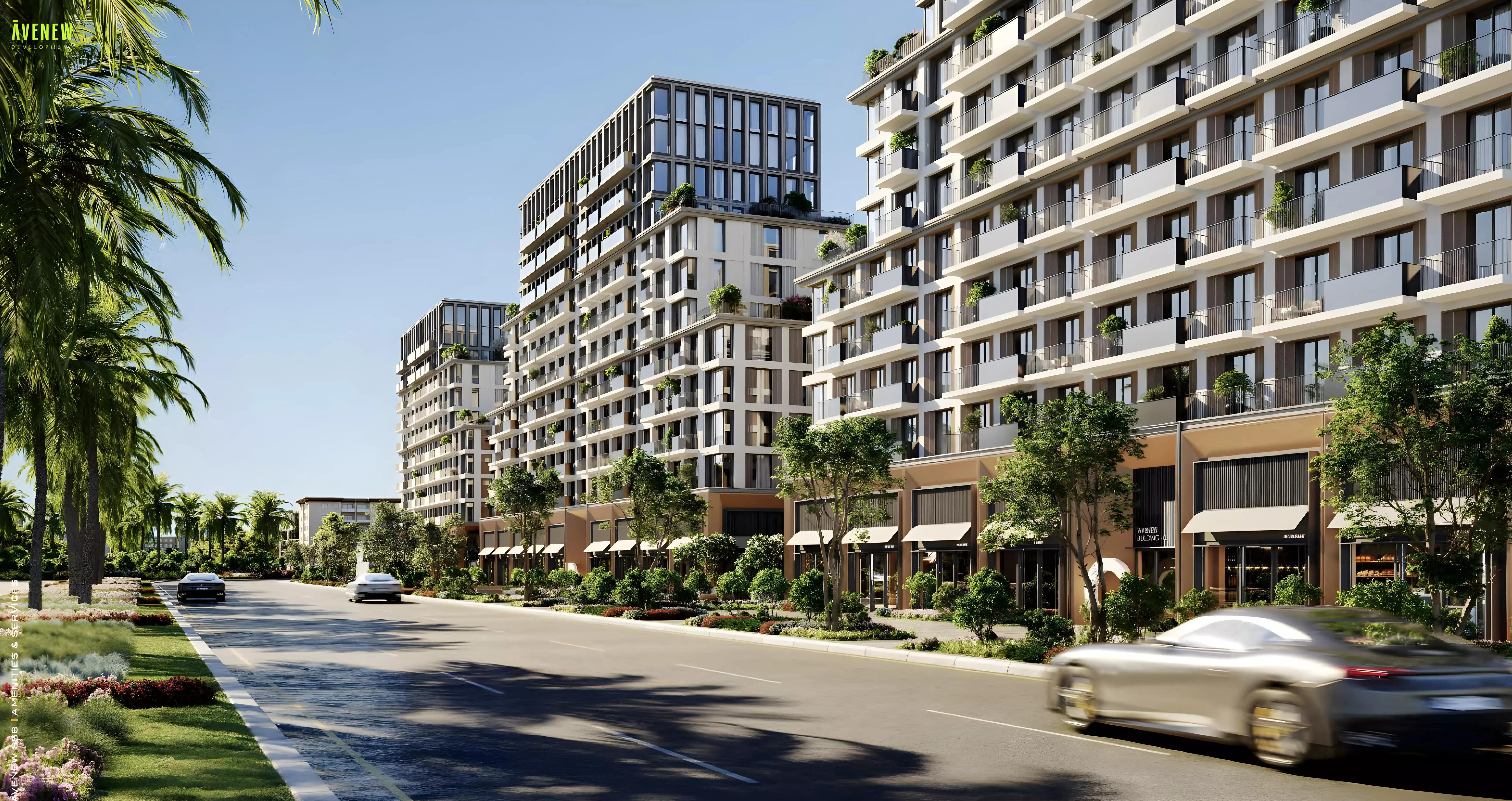 Avenew 888 exterior tower view, Dubai South, Dubai