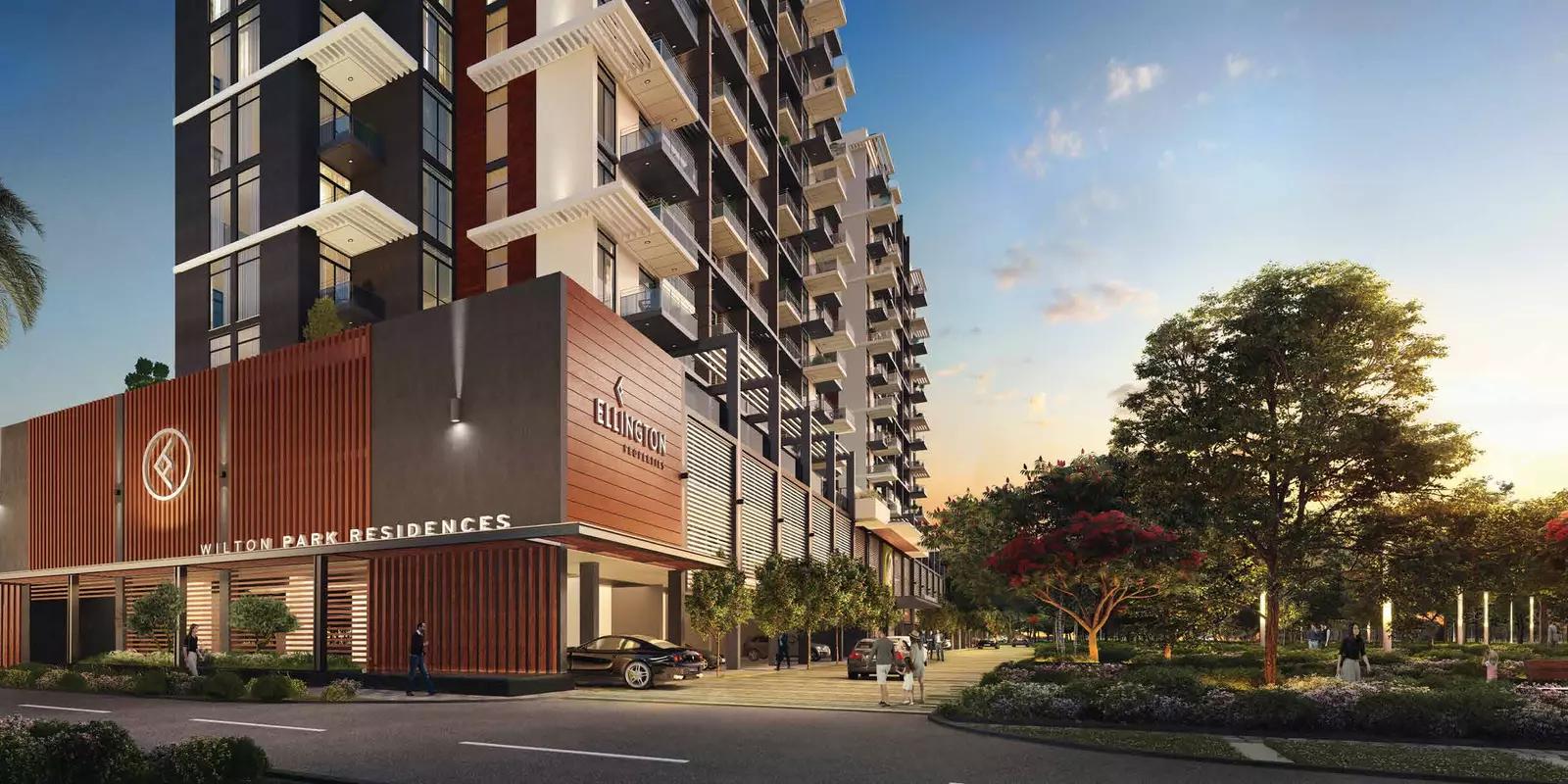 Wilton Park Residences Phase 2 gymnasium interior, MBR City, Dubai