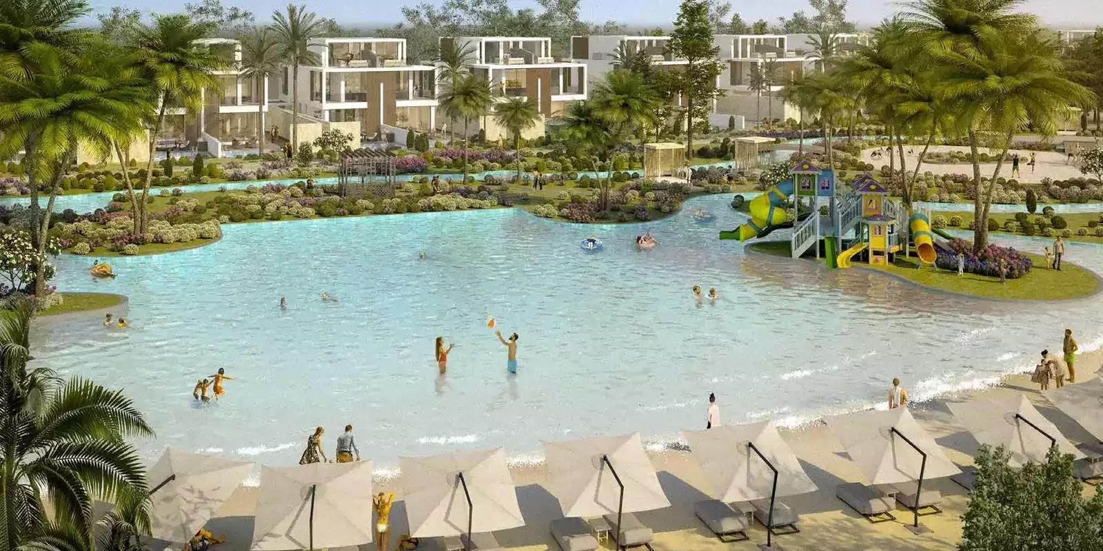 Villa community street view, Park Greens Phase 2, DAMAC Hills