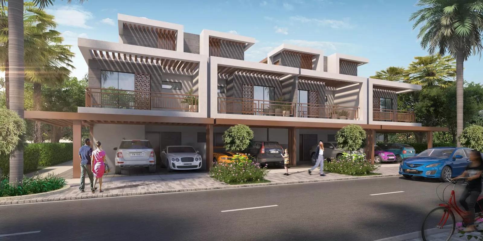 Eterno Prestige Villas interior living space, Damac Hills 2