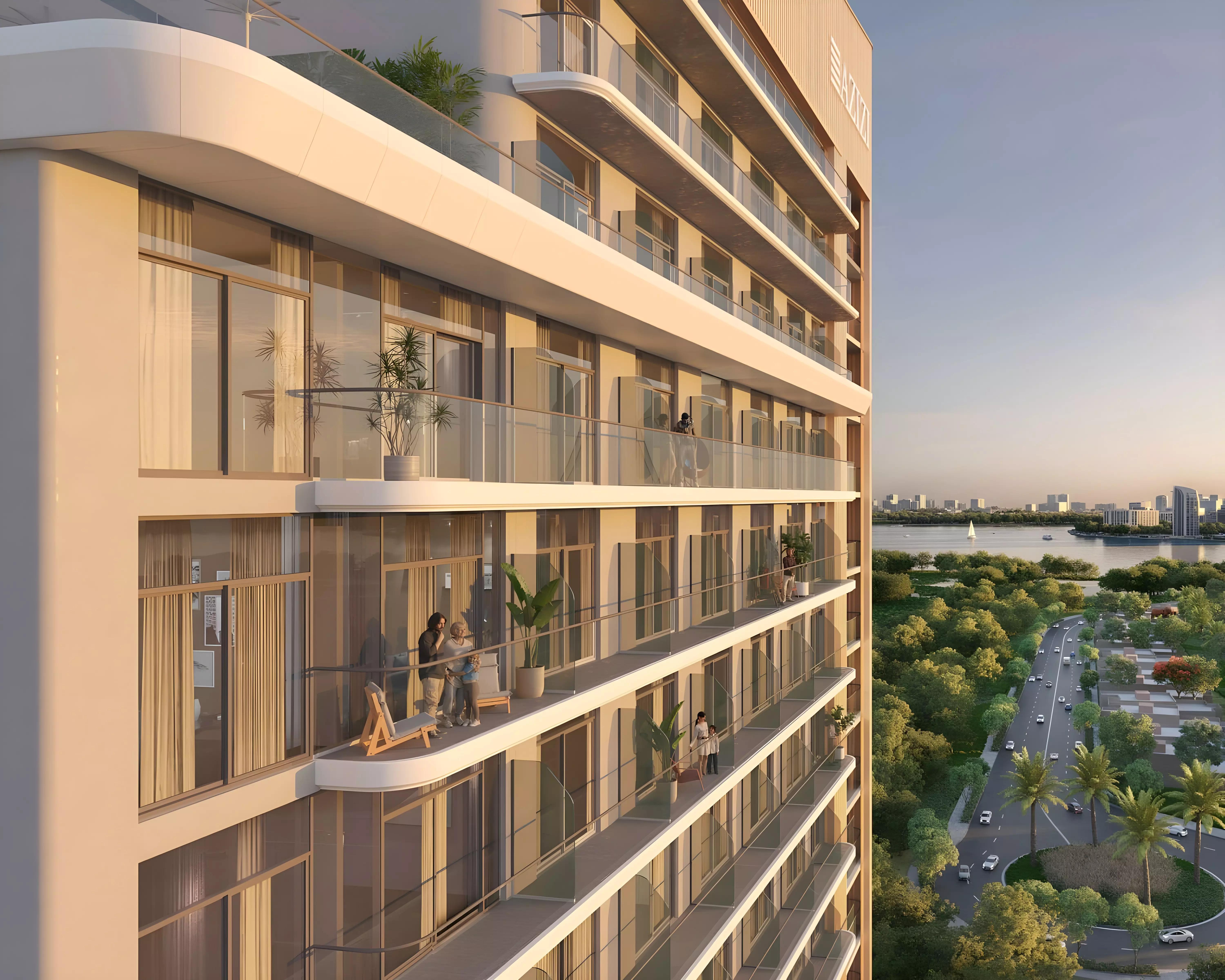 Azizi David landscaped gardens and outdoor amenity area