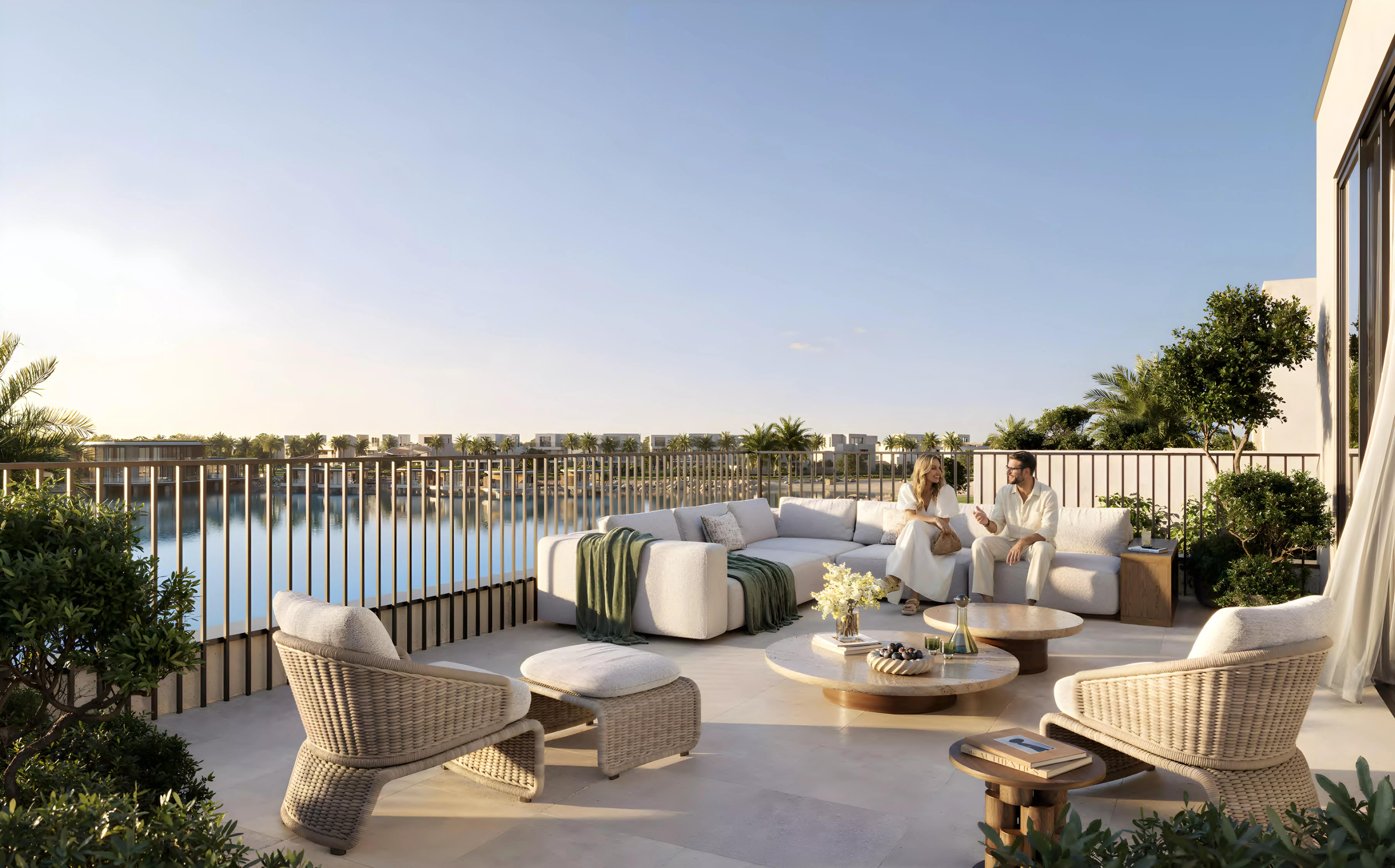 Master plan layout of The Alba Residences on The Crescent, Palm Jumeirah