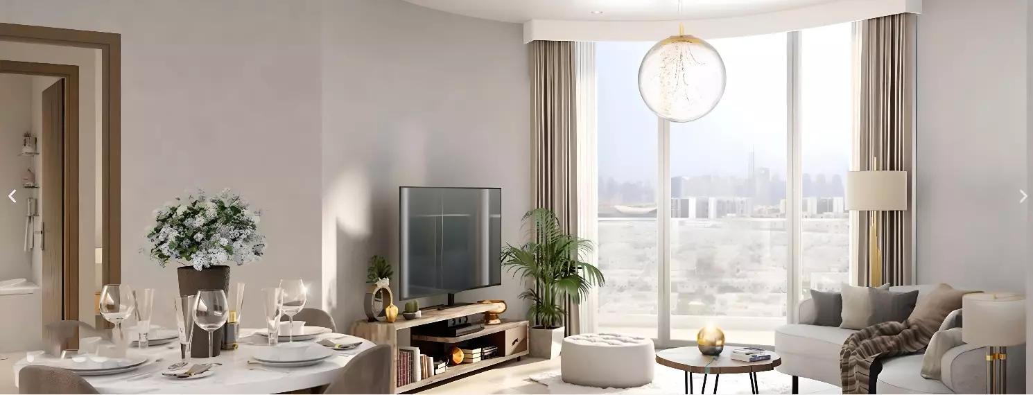 Azizi Jewel kitchen interior, Al Furjan, Dubai