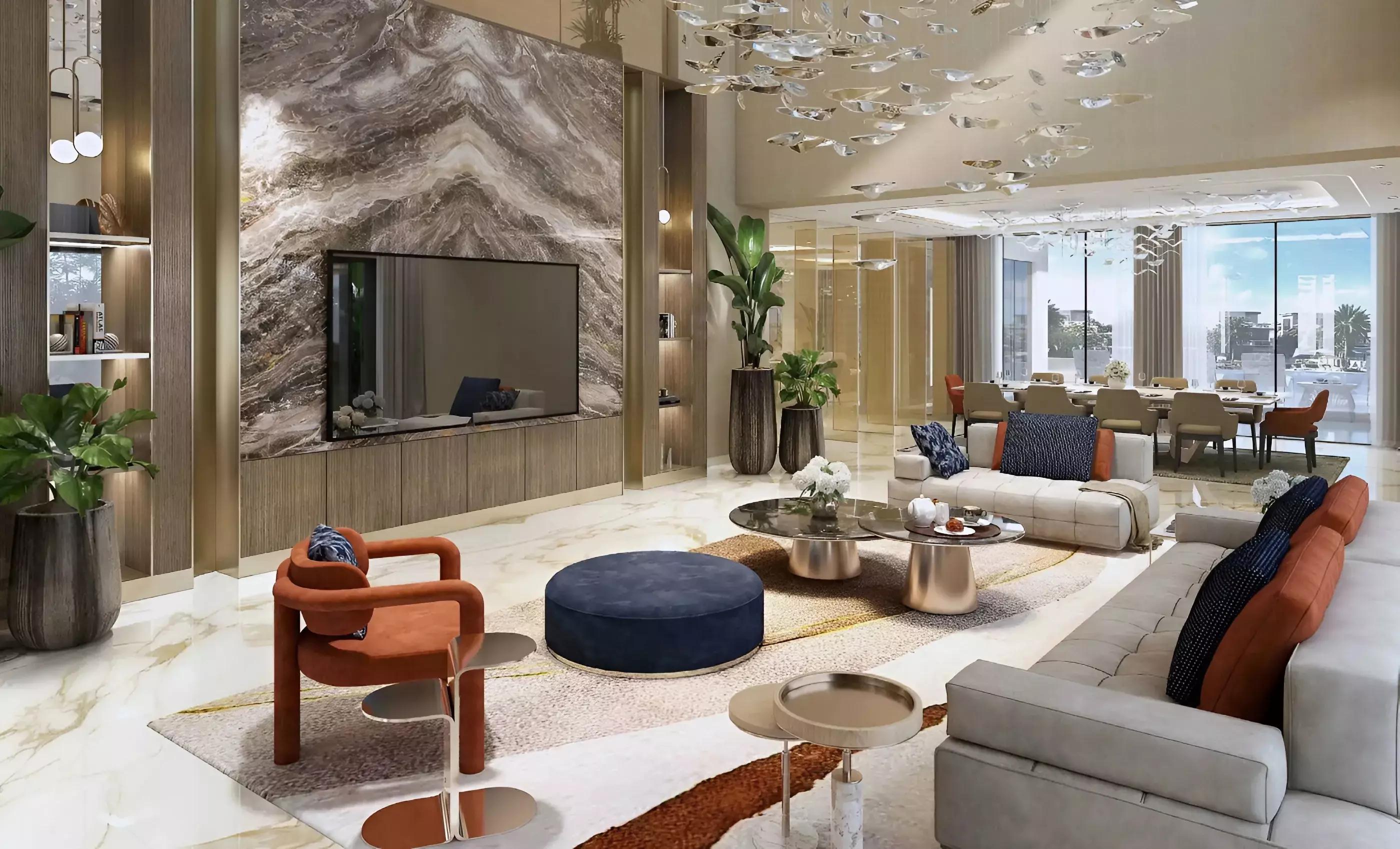 DAMAC Islands 2 master plan with lagoons and island clusters, Dubai Land