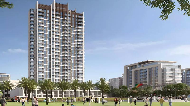 Vida Residences DHE building exterior at Dubai Hills Estate