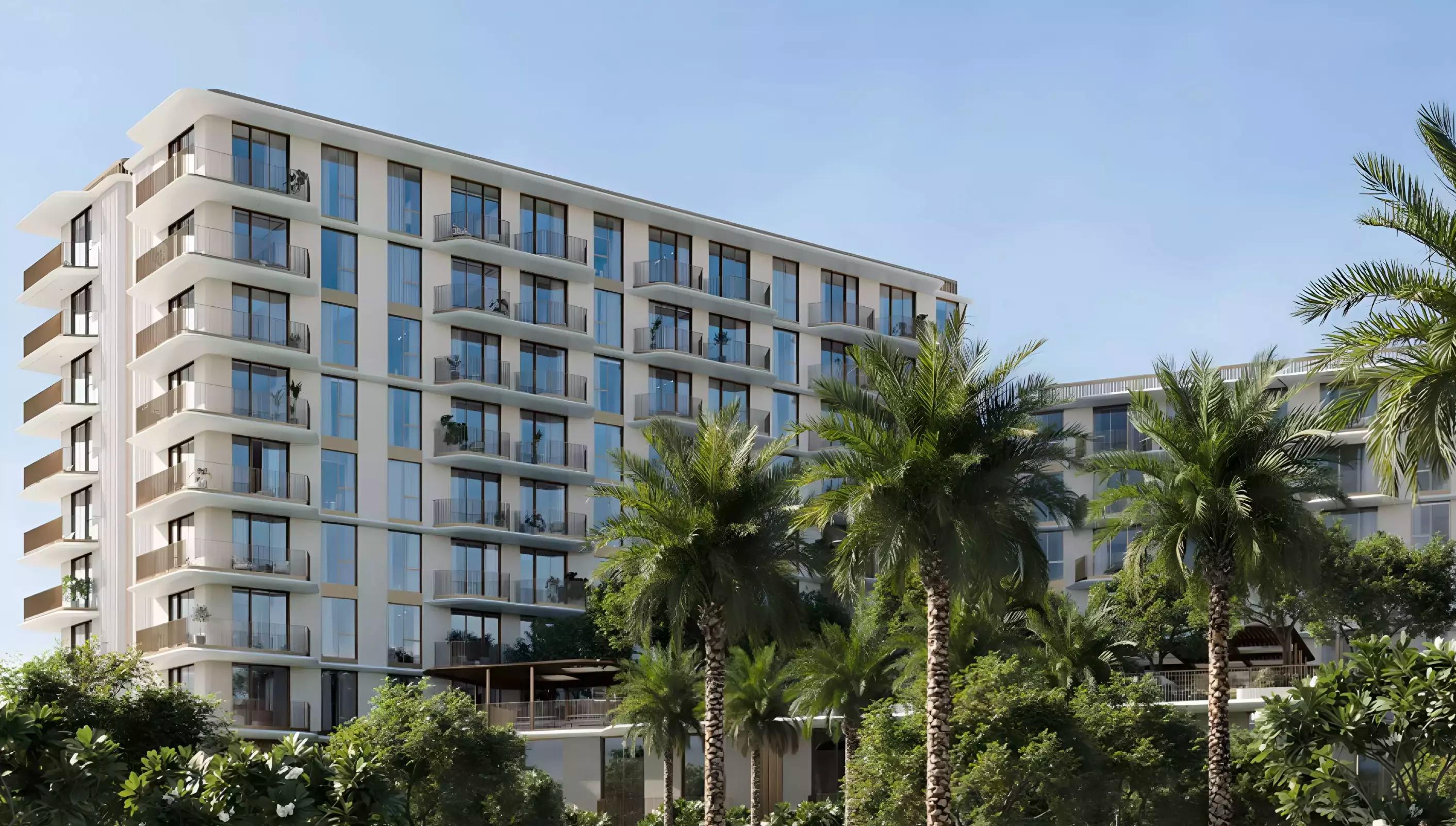 Sera by Emaar tower exterior at Mina Rashid waterfront, Dubai