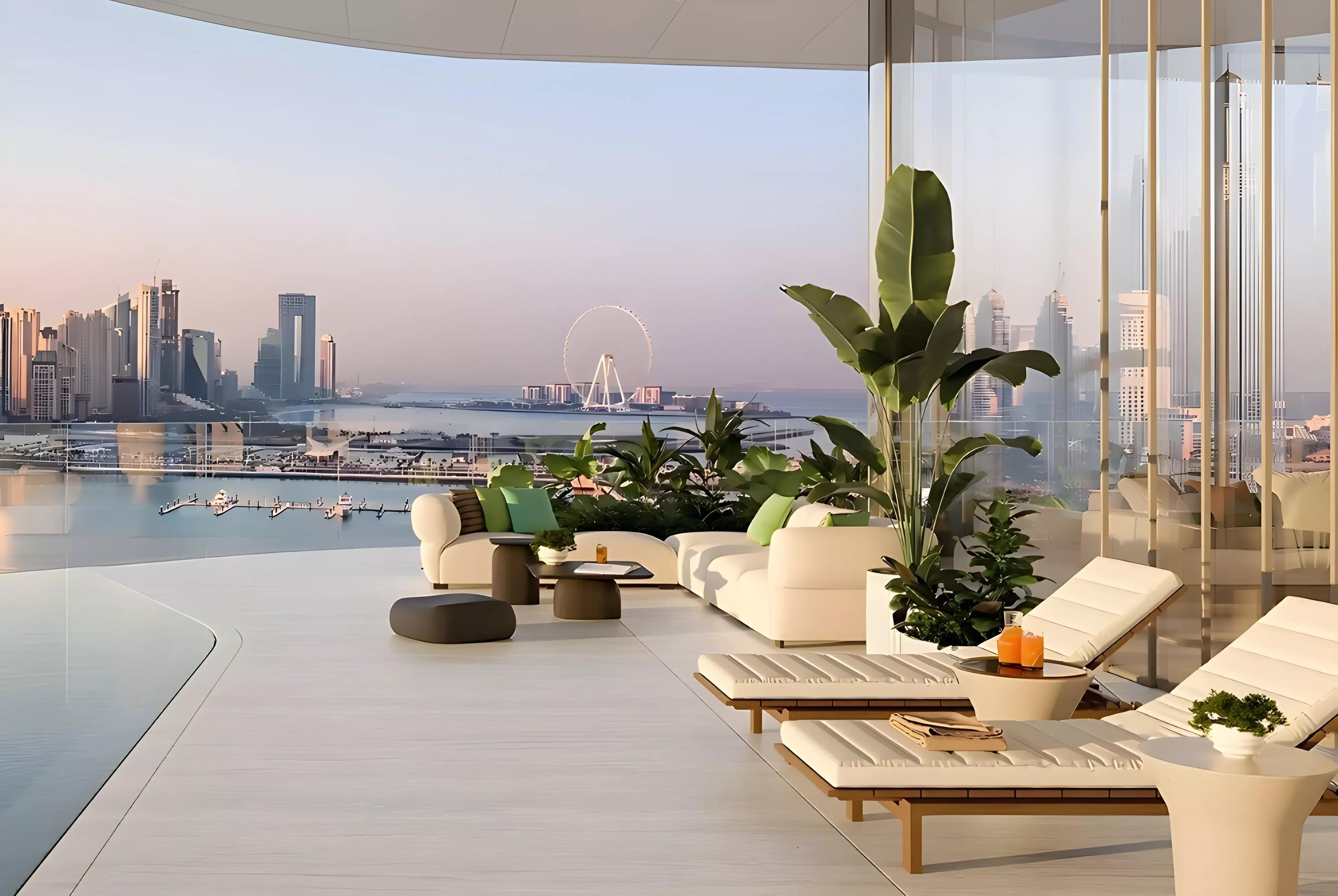 Omniyat Bespoke exterior view on Palm Jumeirah, Dubai
