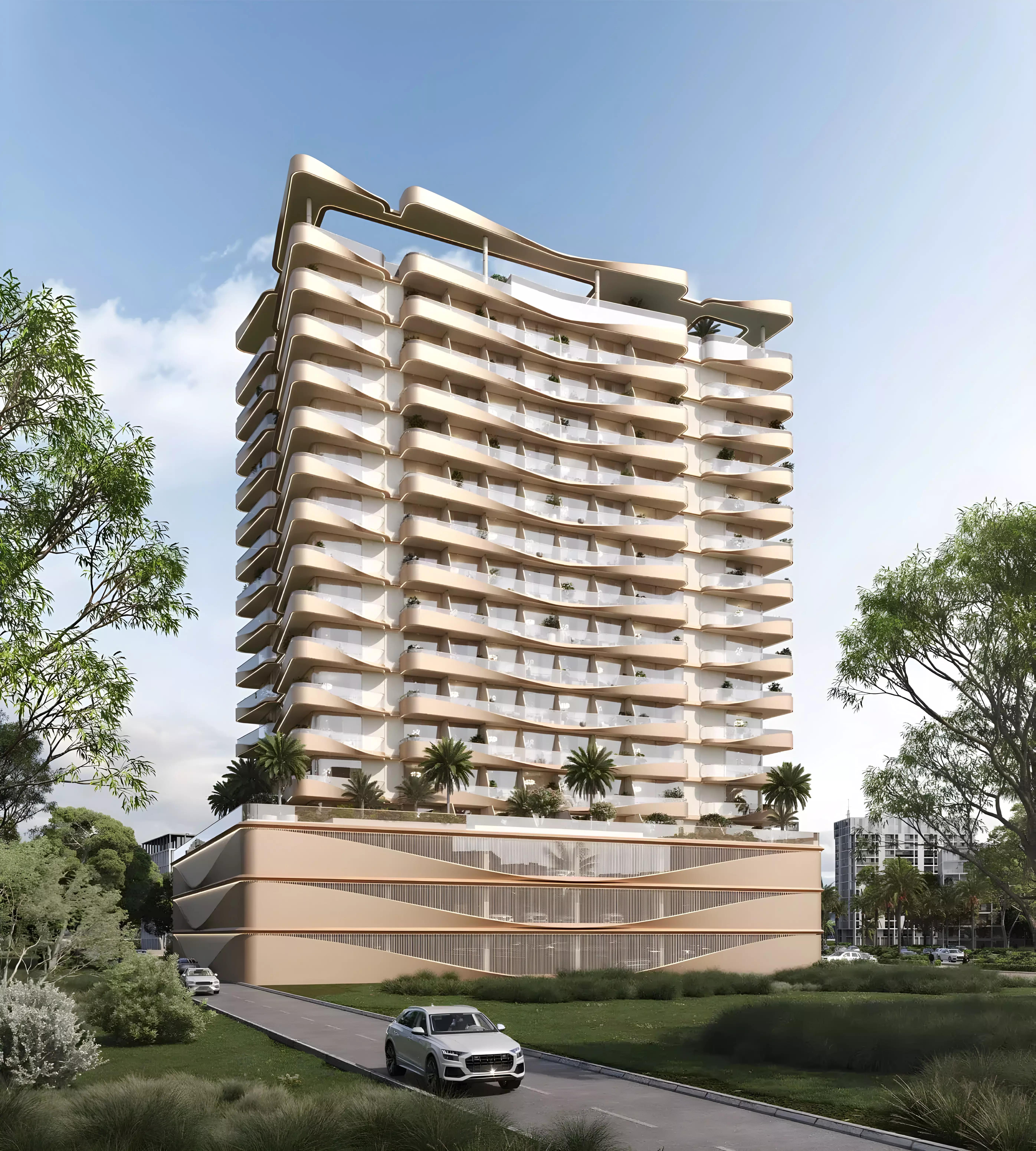 Nuve by Zoya facade and entrance area, Dubai Land, Dubai