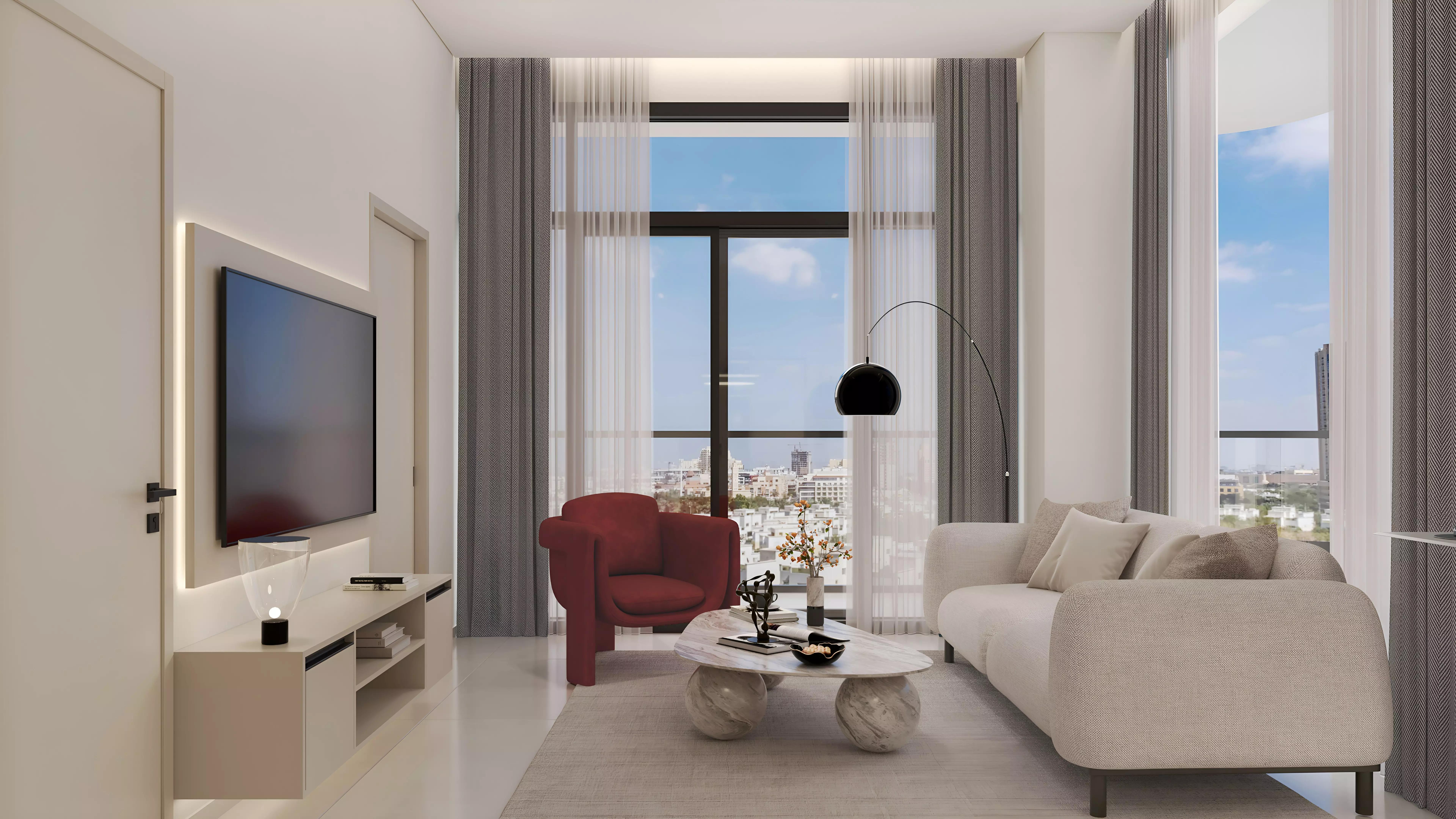 Livel Residenza indoor swimming pool amenity, JVC, Dubai