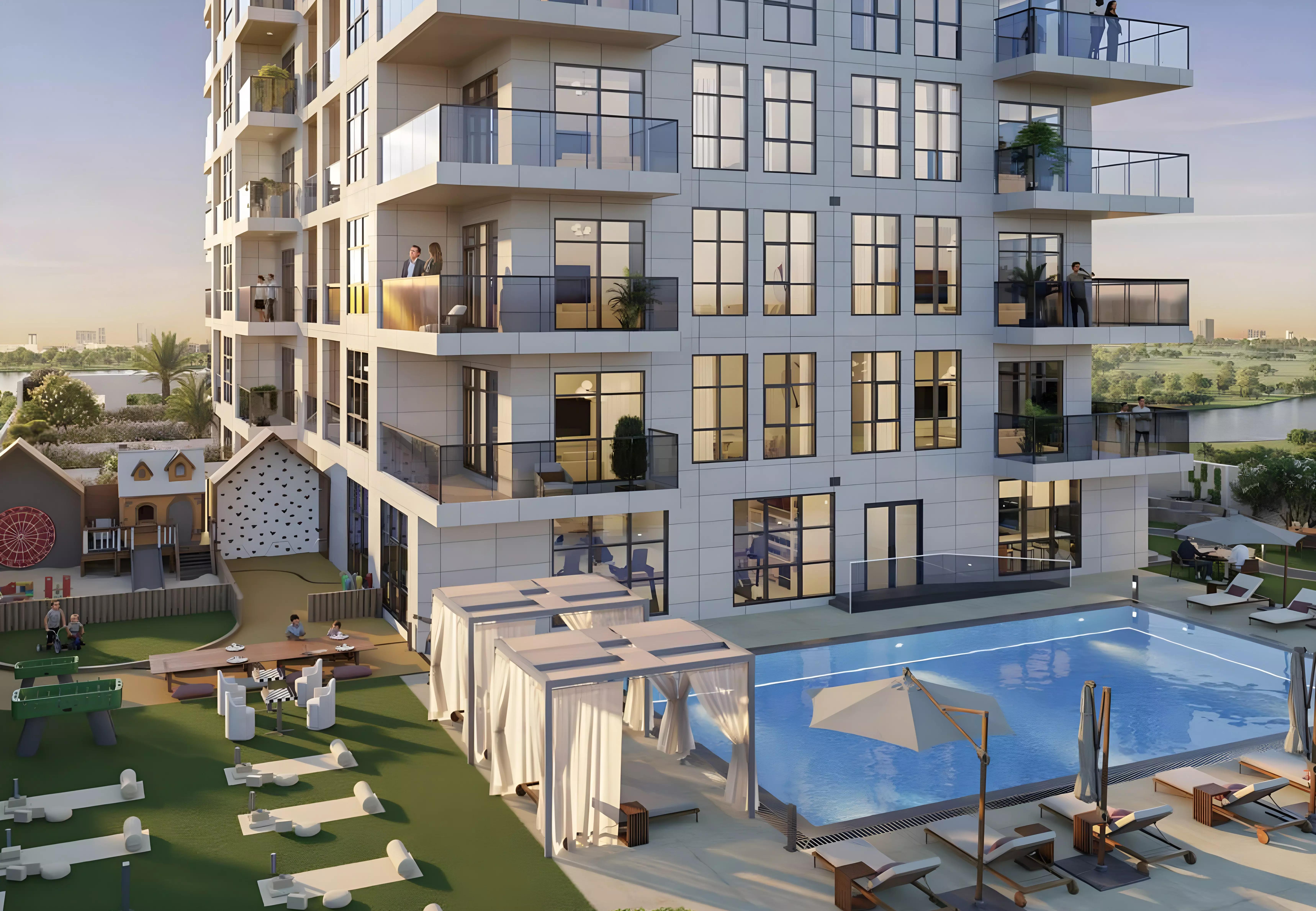 Indoor swimming pool at Ramada Residences by Wyndham
