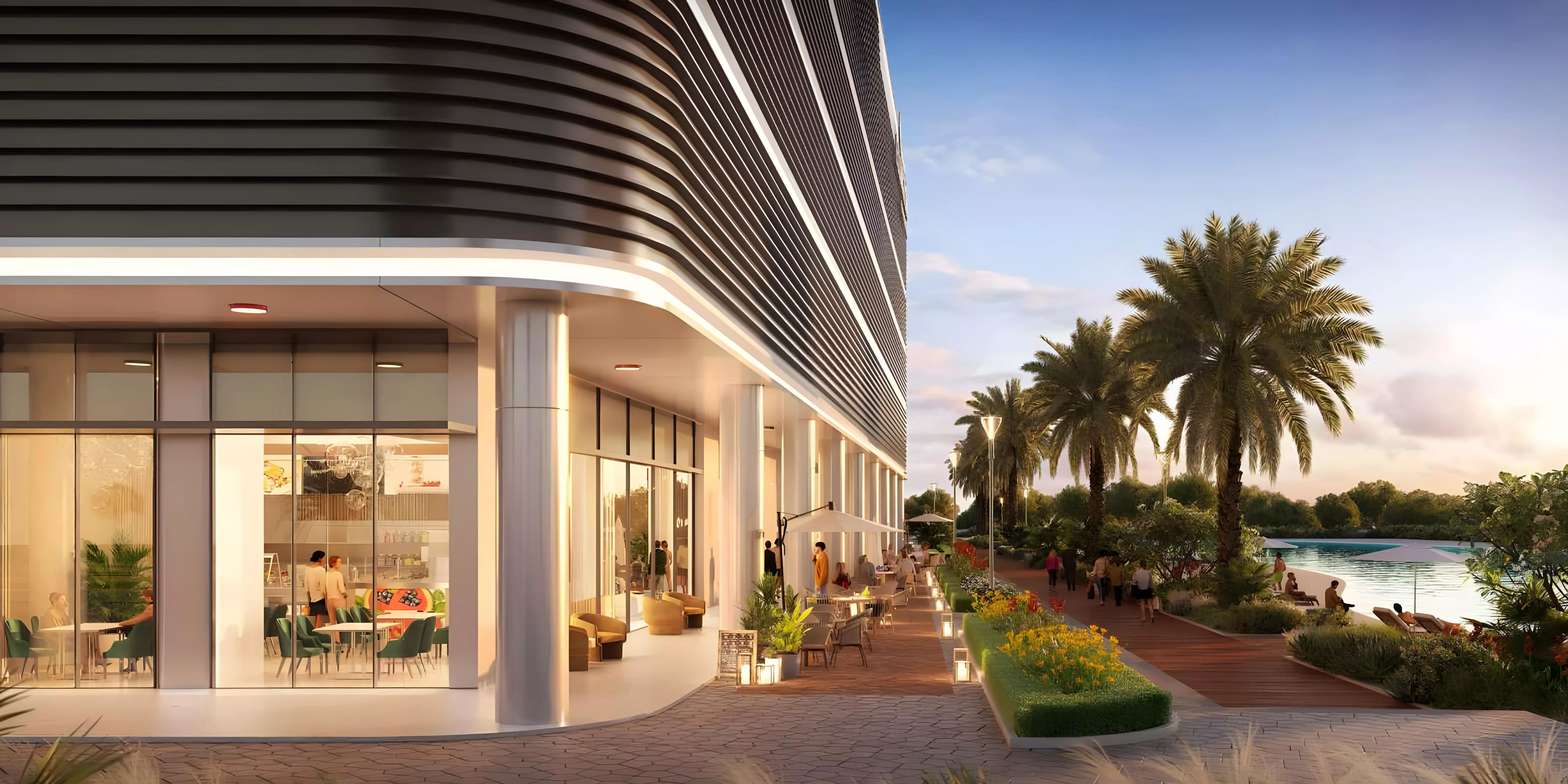 Claydon House residential building elevation, Bukadra, Dubai
