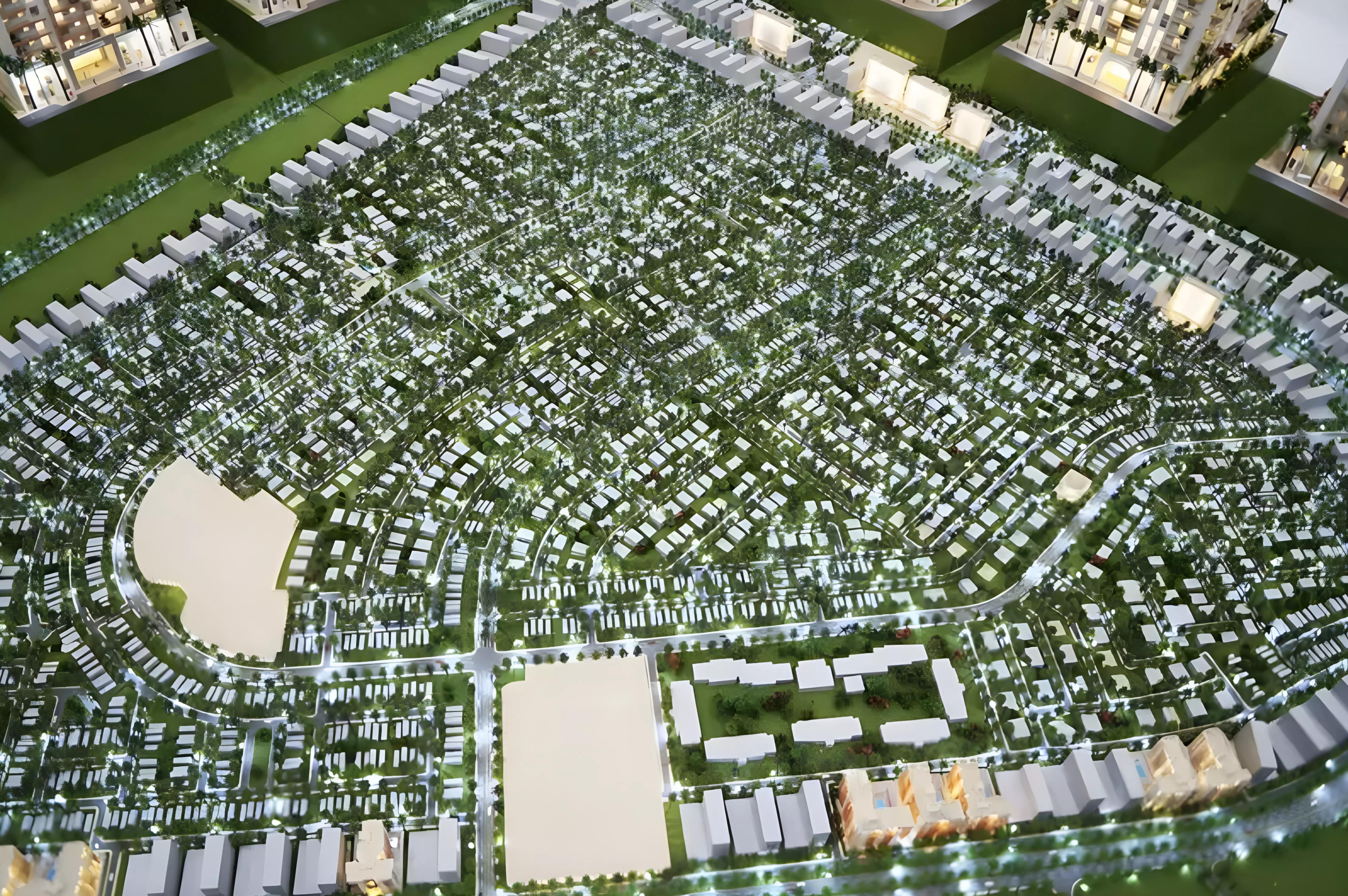 Master plan layout of Avenue Residence Phase 4, Al Furjan, Dubai