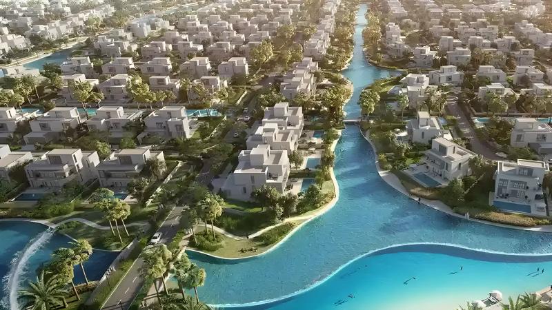 Palmiera Collective villa exterior at The Oasis by Emaar, Dubai