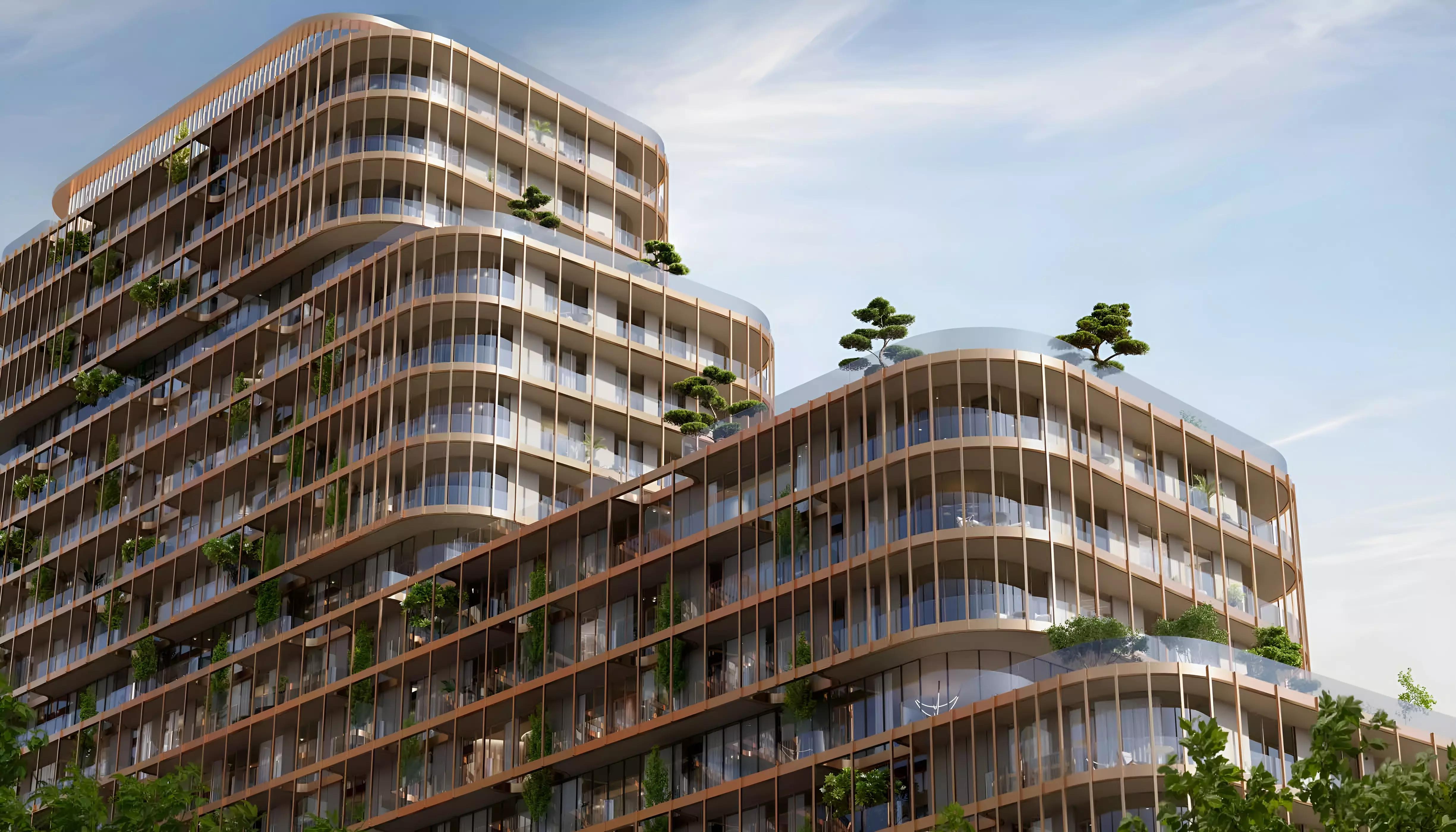 Hado by Beyond residential tower view, Dubai Islands