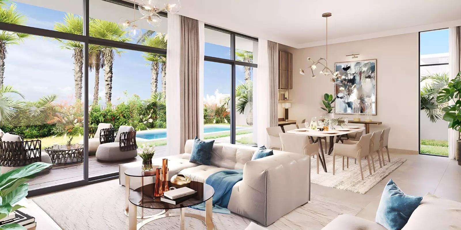 Tilal Al Furjan Phase 2 villa cluster exterior, Al Furjan, Dubai