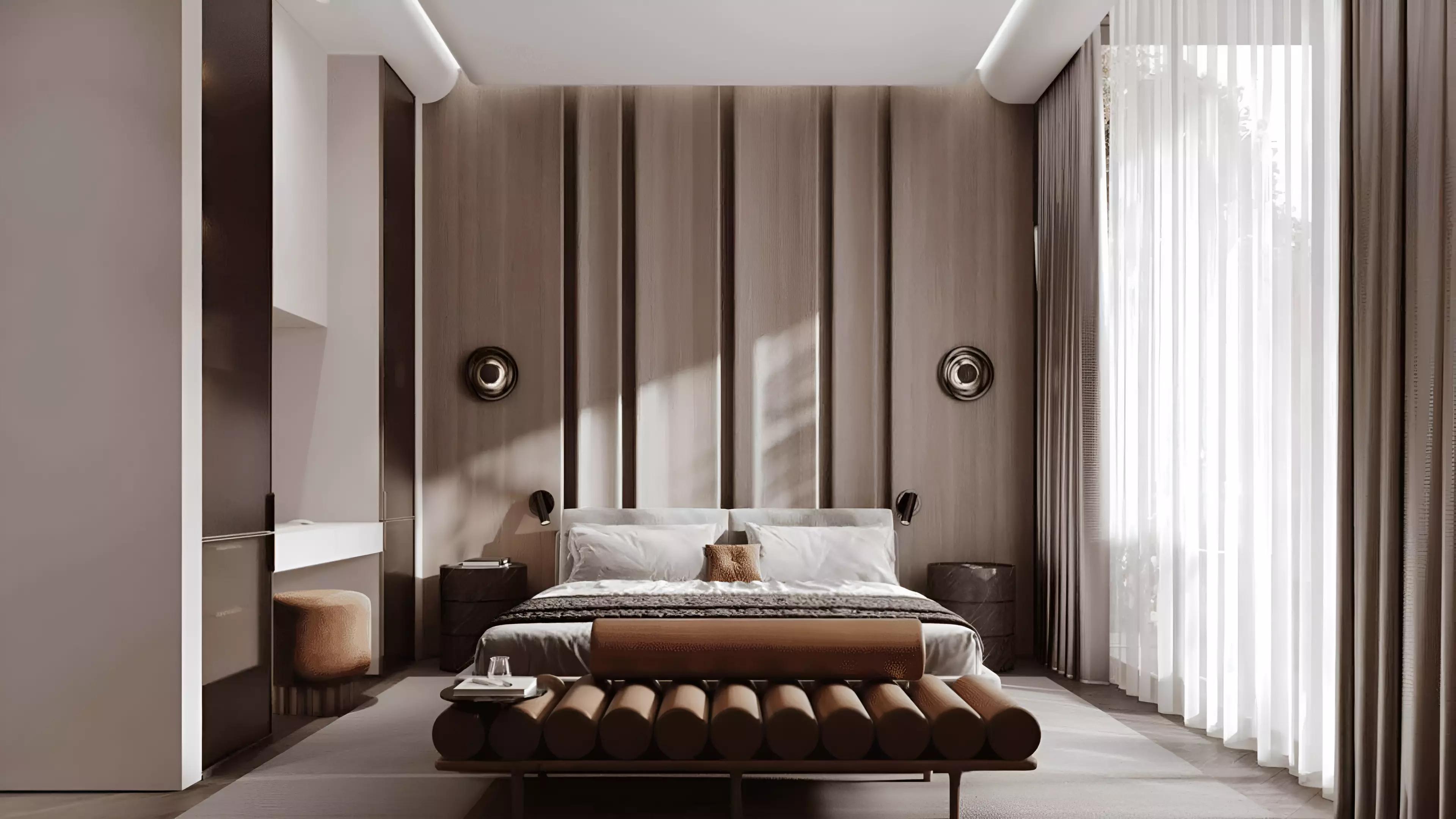 Lua Residences indoor living space with natural light, District 11, Dubai