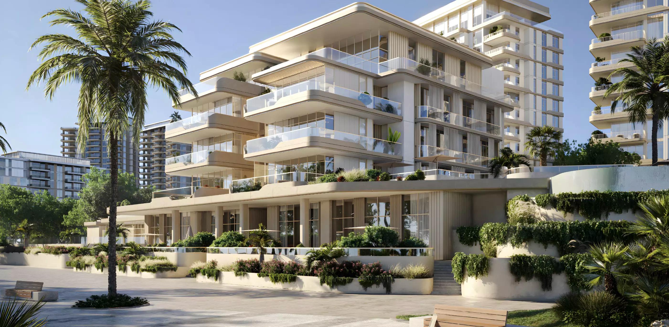 Bay Grove Residences Phase 4 residential podium and landscaping, Dubai Islands, Dubai